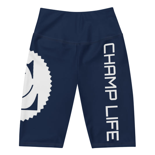 ChampLife Biker Shorts (White Logo)