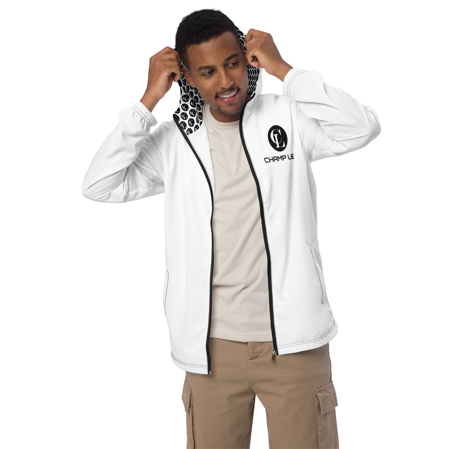 ChampLife Men’s Windbreaker (Black Logo)