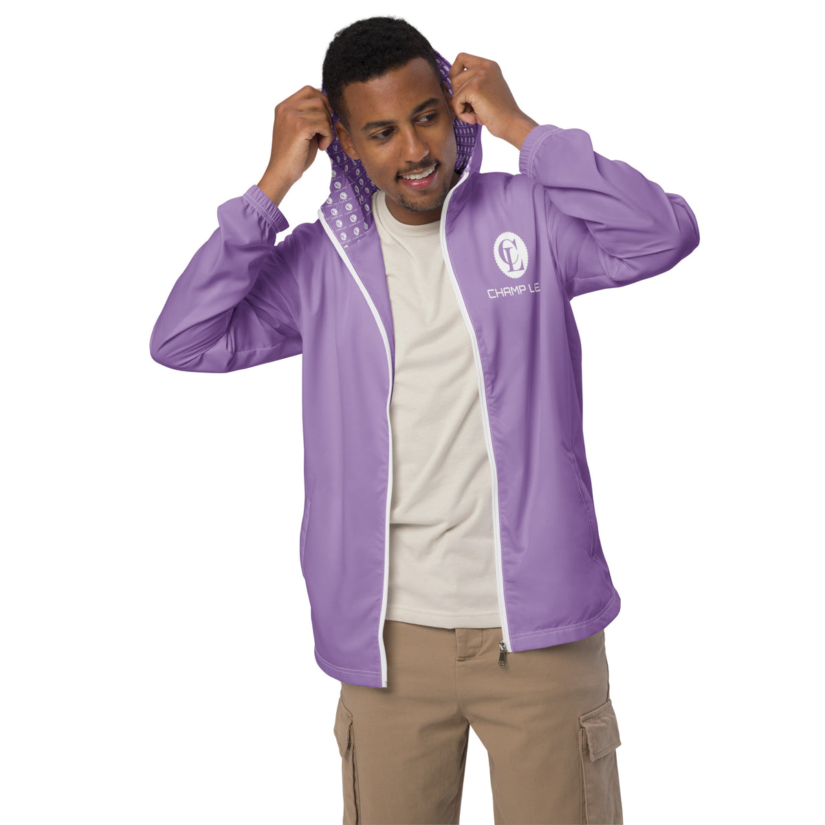 Champ Life Reed ChampLife Windbreaker (Light Purple) – The Champlife Brand