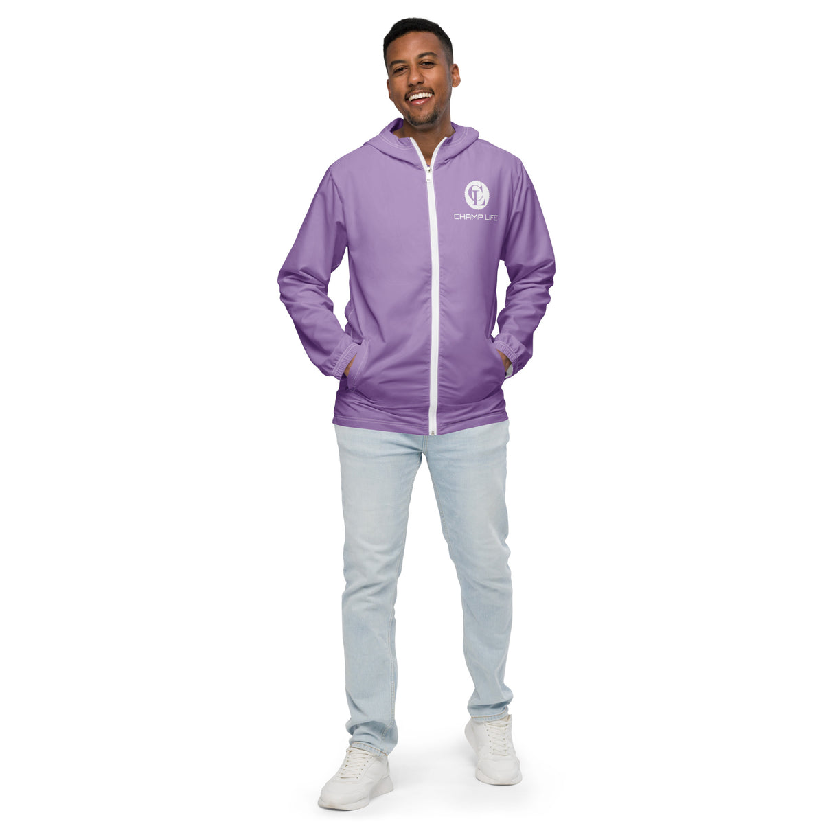 Champ Life Reed ChampLife Windbreaker (Light Purple) – The Champlife Brand