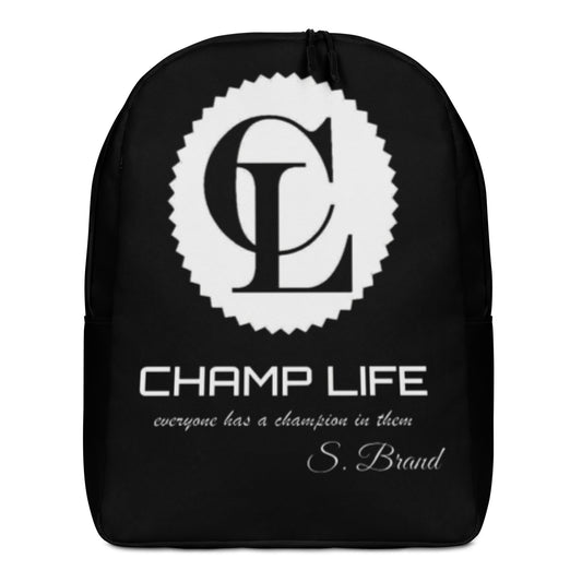 ChampLife Backpack (White Logo)