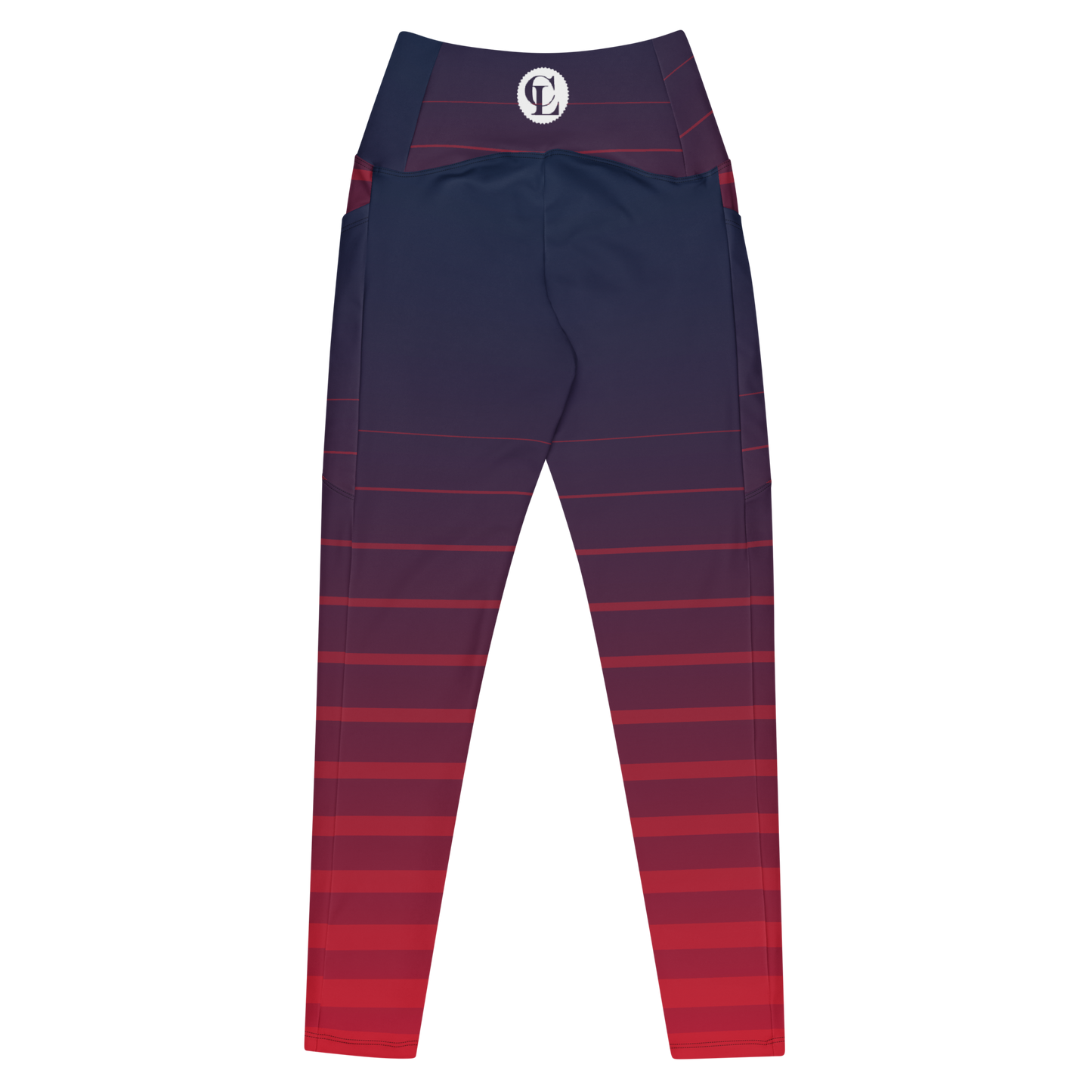 ChampLife Crossover Leggings with Pockets (White Logo)