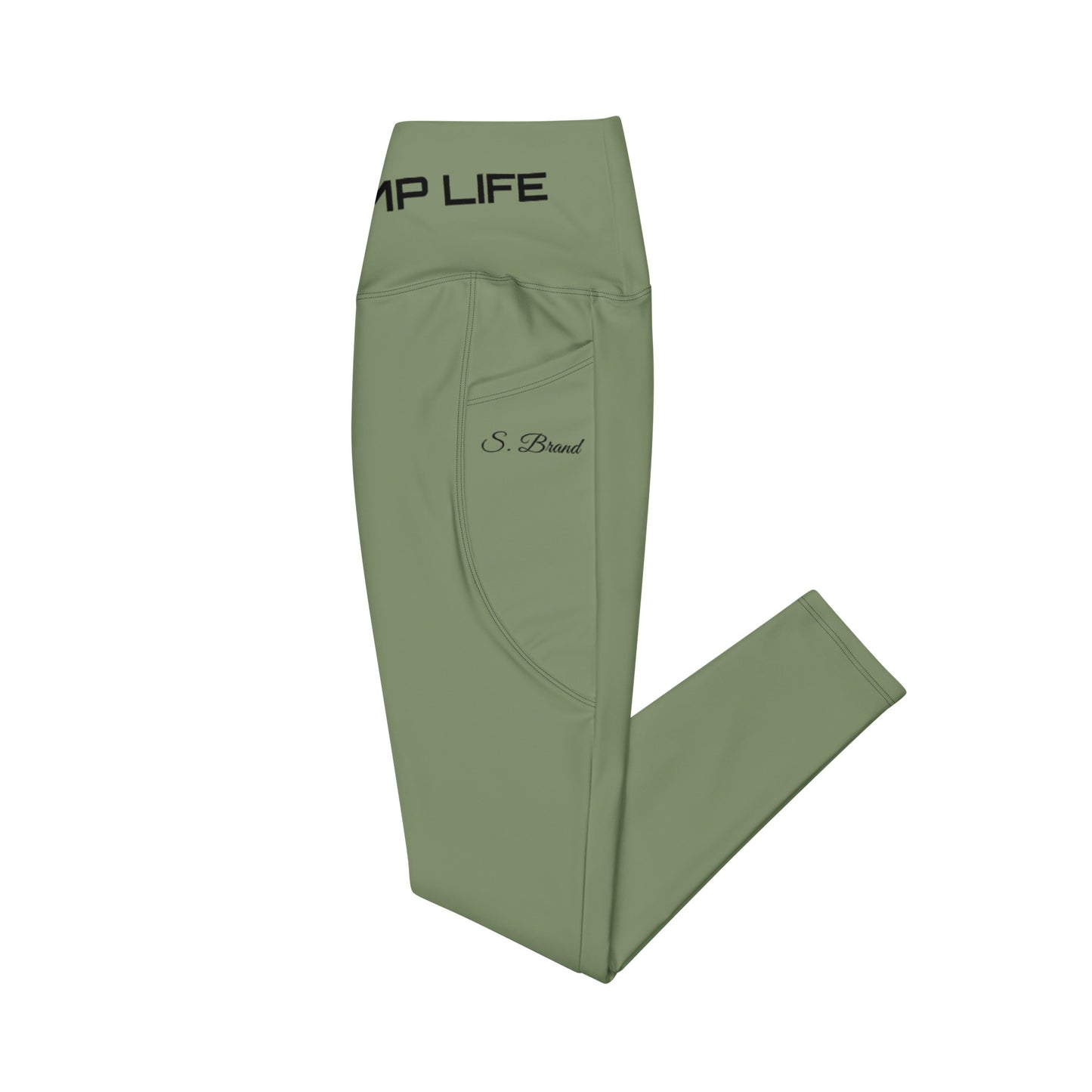 ChampLife Crossover Leggings with Pockets (Black Logo)