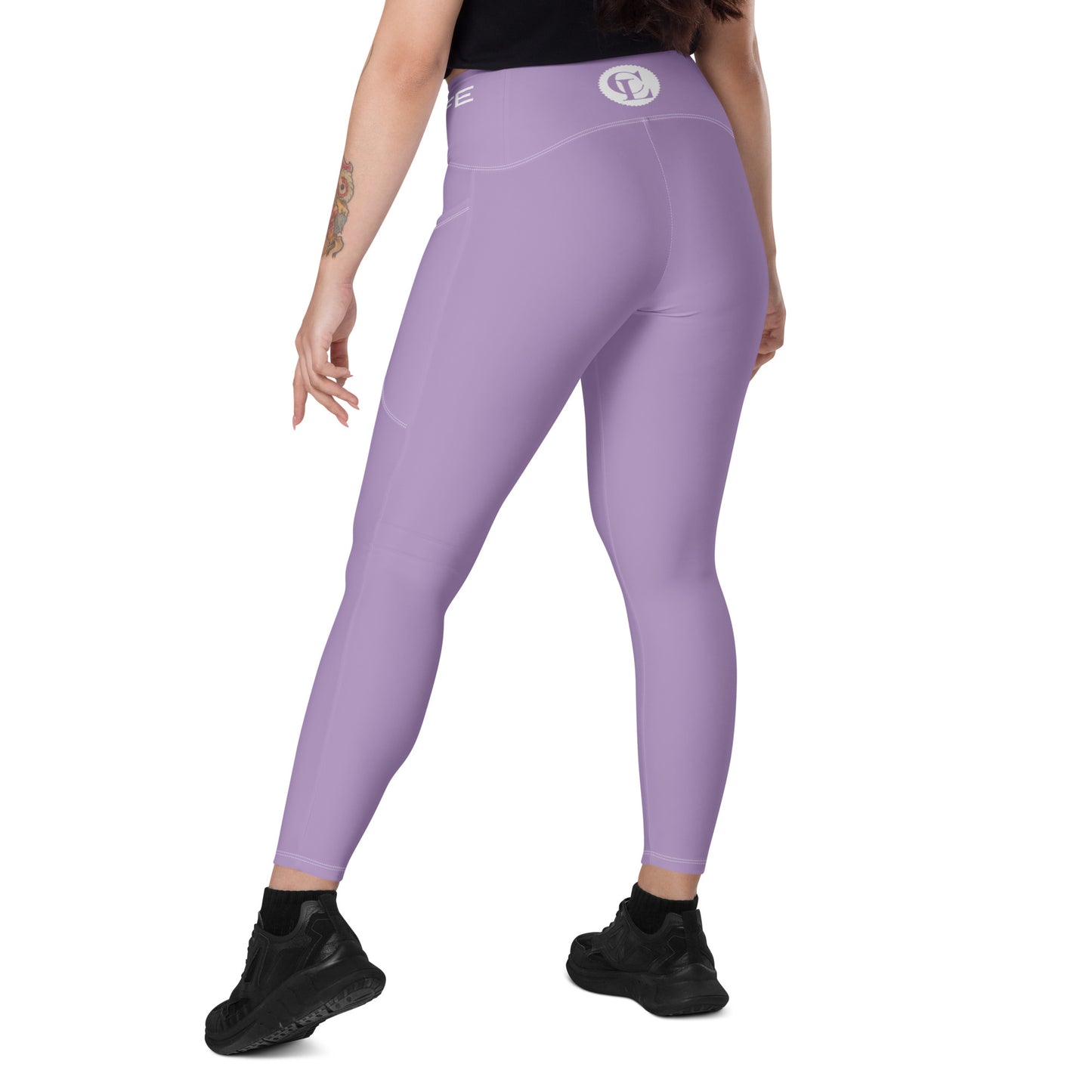 ChampLife Crossover Leggings with Pockets (White Logo)