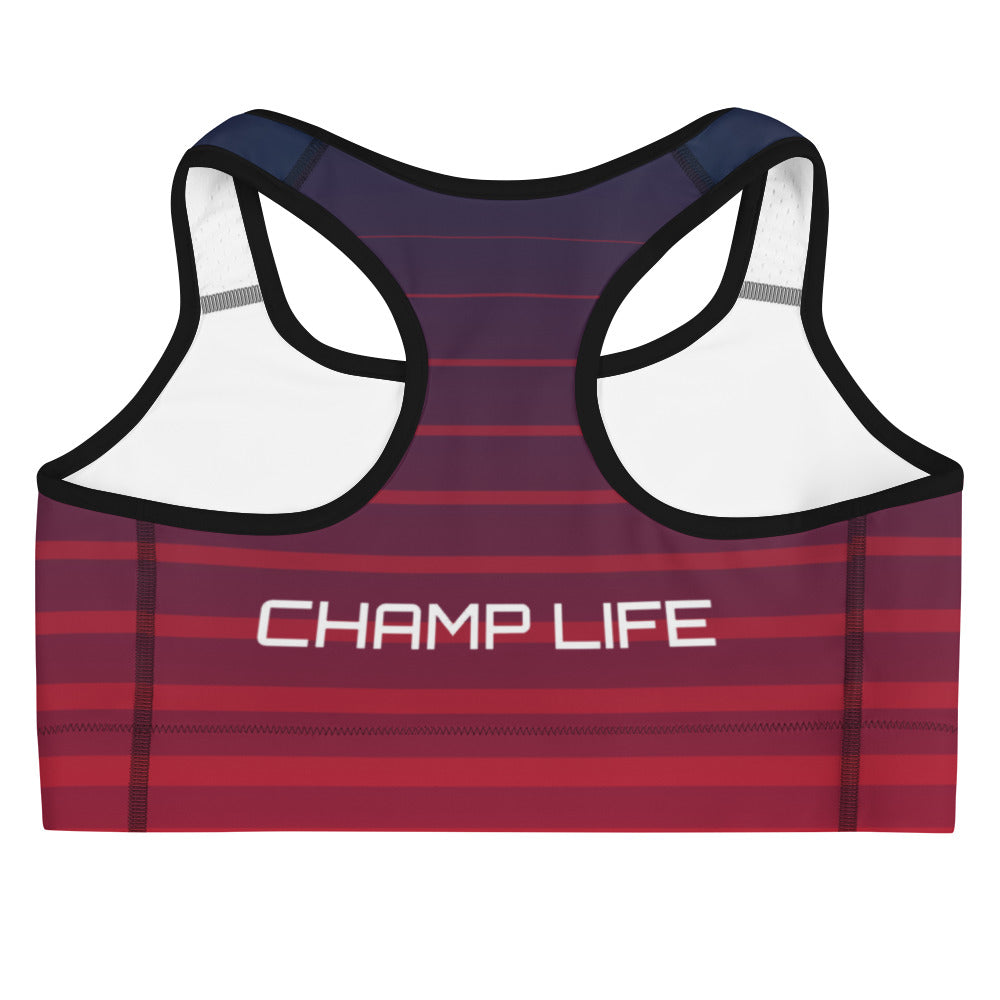 ChampLife Sports Bra (White Logo)