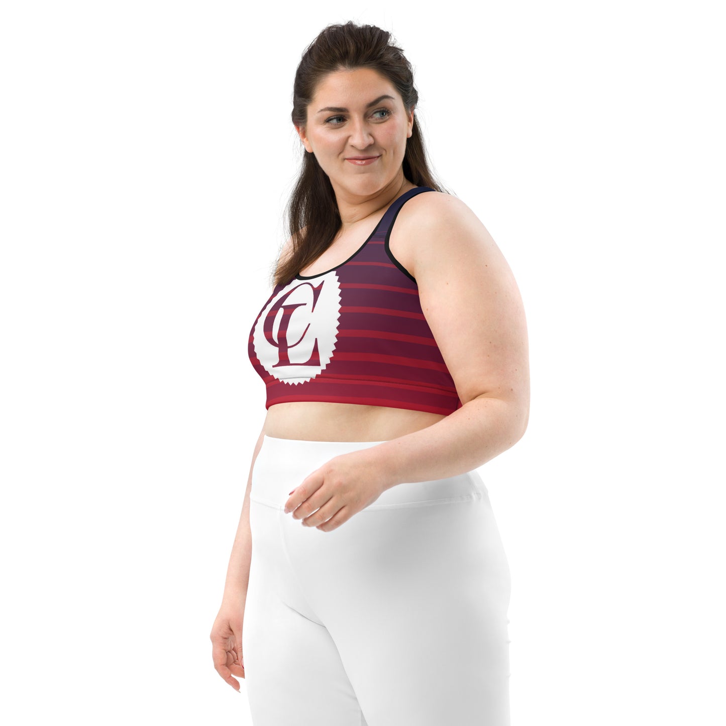 ChampLife Sports Bra (White Logo)