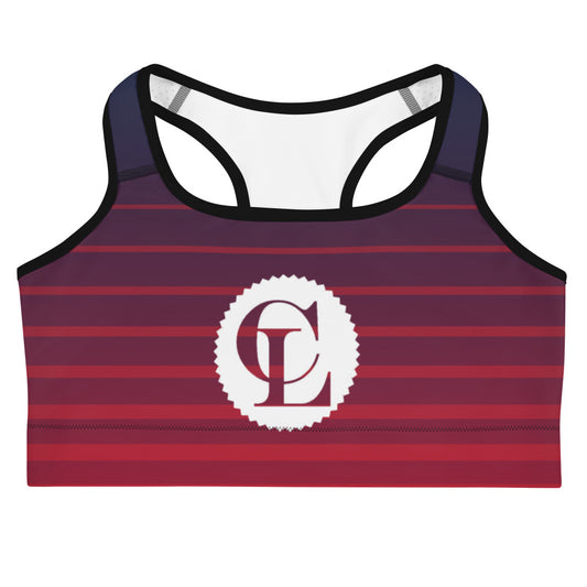 ChampLife Sports Bra (White Logo)