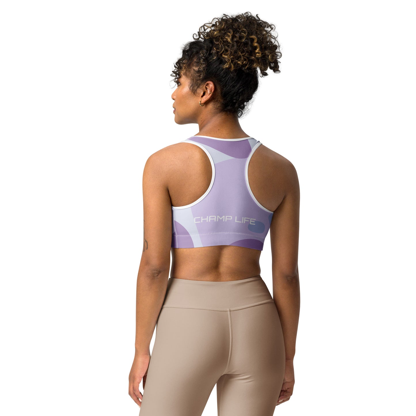 ChampLife Sports Bra (White Logo)