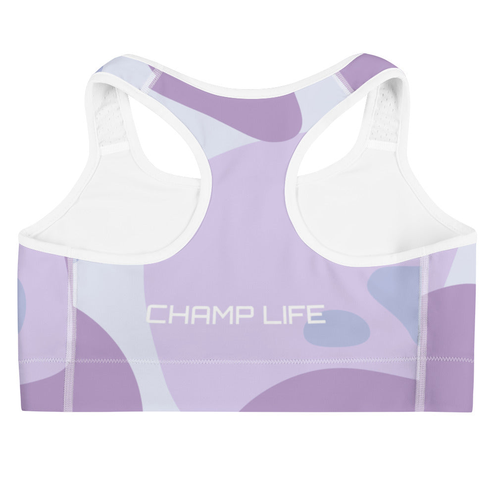 ChampLife Sports Bra (White Logo)