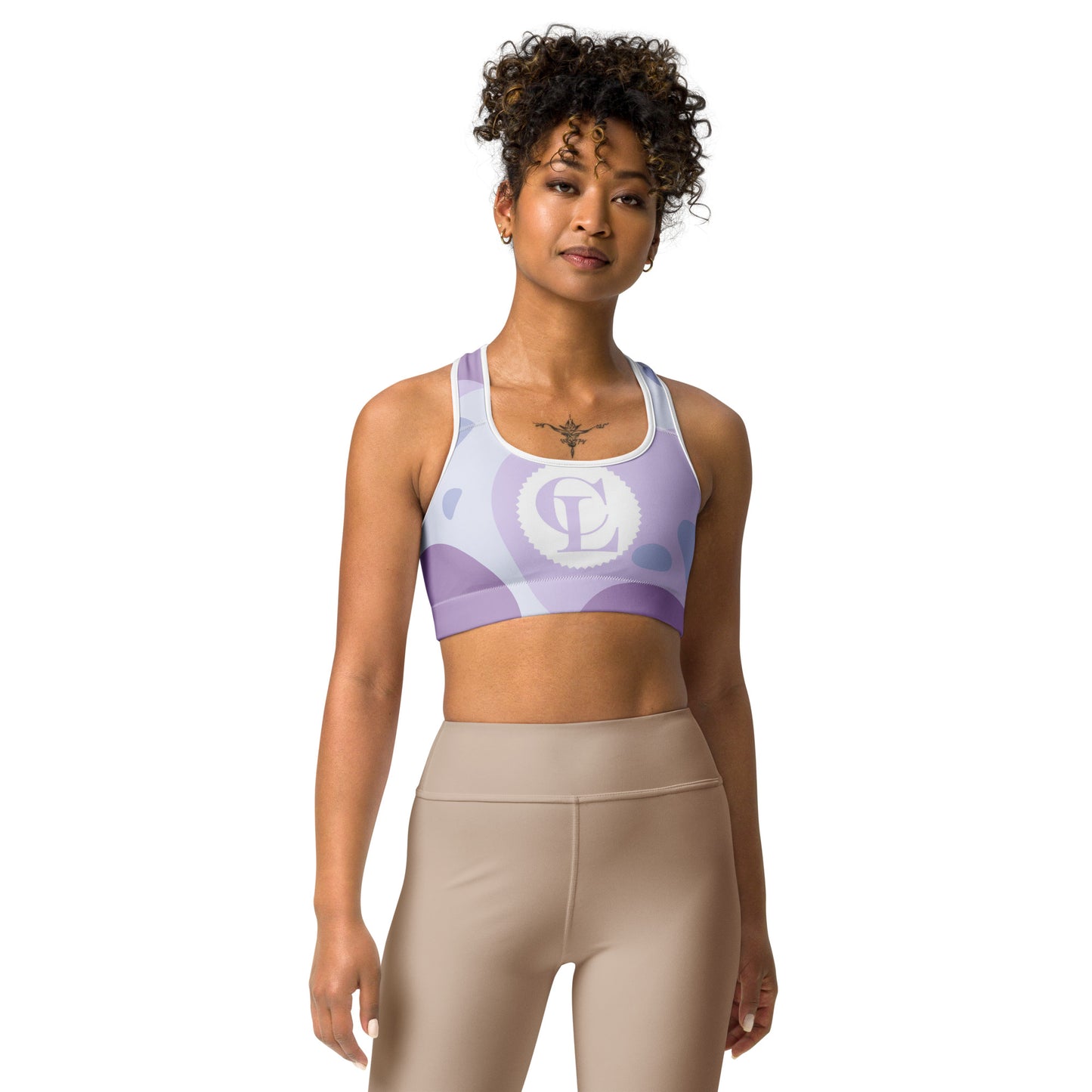 ChampLife Sports Bra (White Logo)