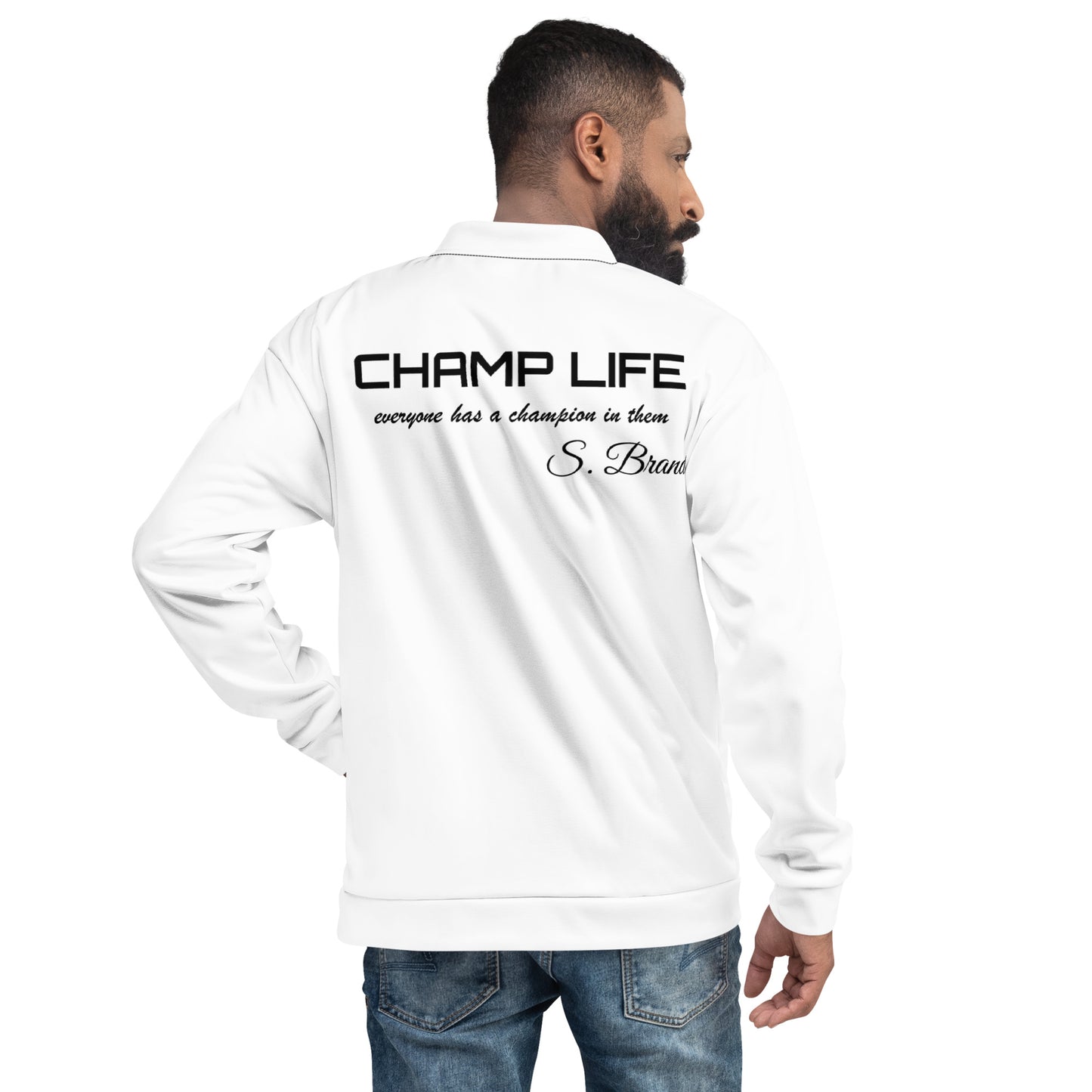 ChampLife Bomber Jacket (Black Logo)