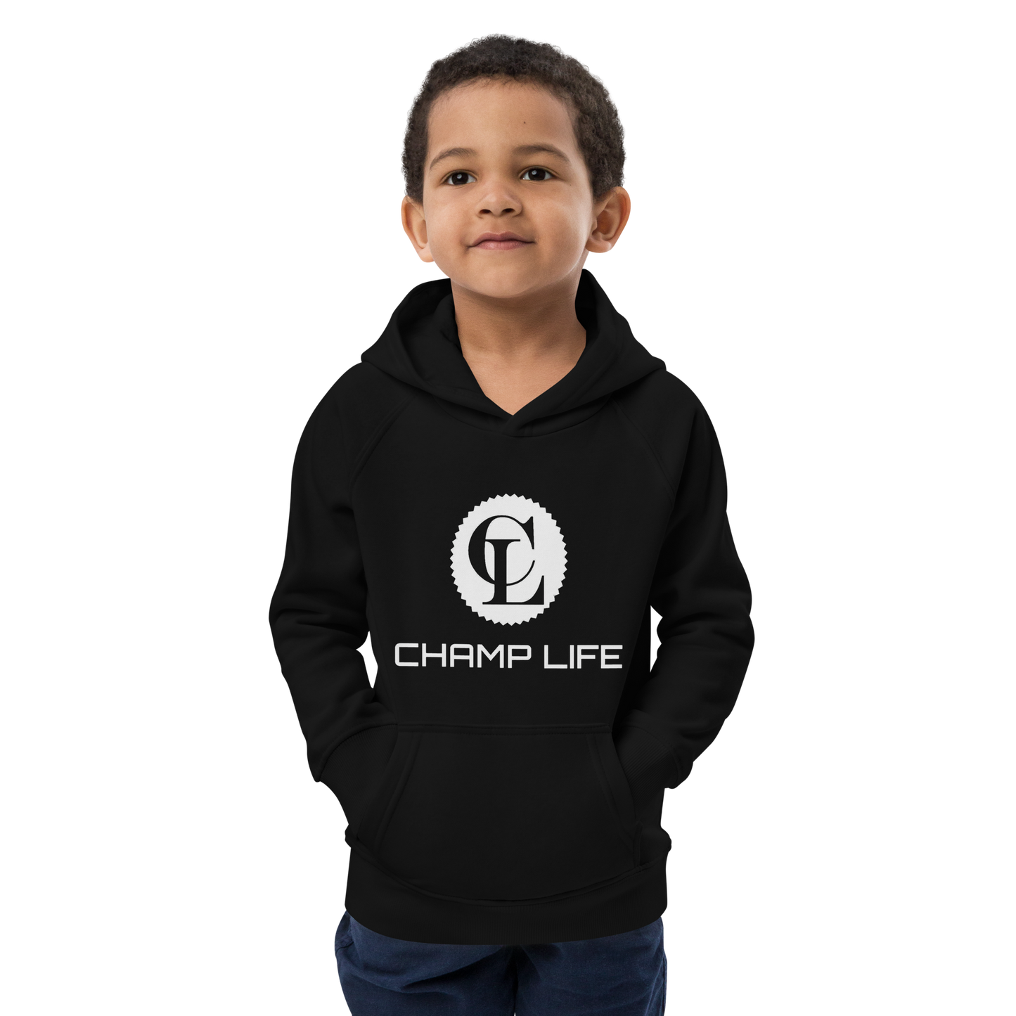 ChampLife Kids Hoodie (White Logo)