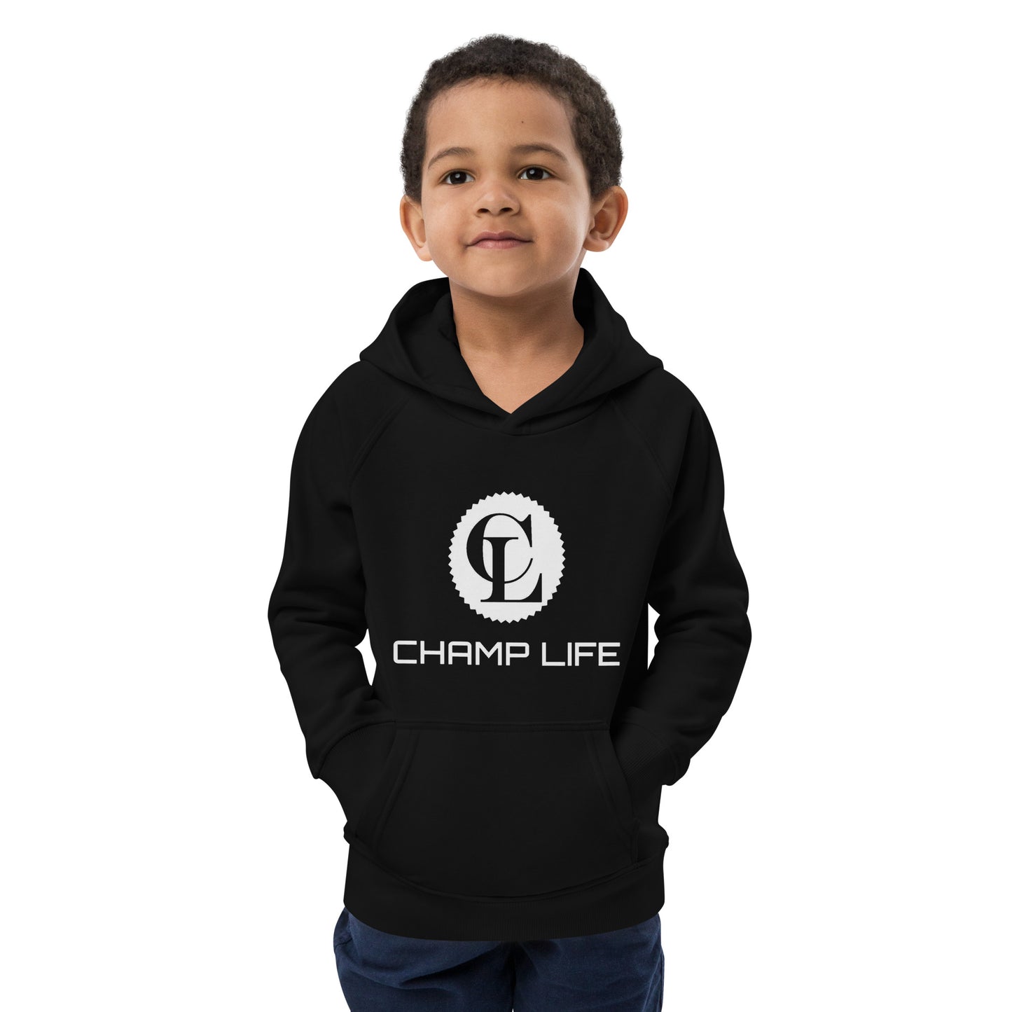 ChampLife Kids Hoodie (White Logo)