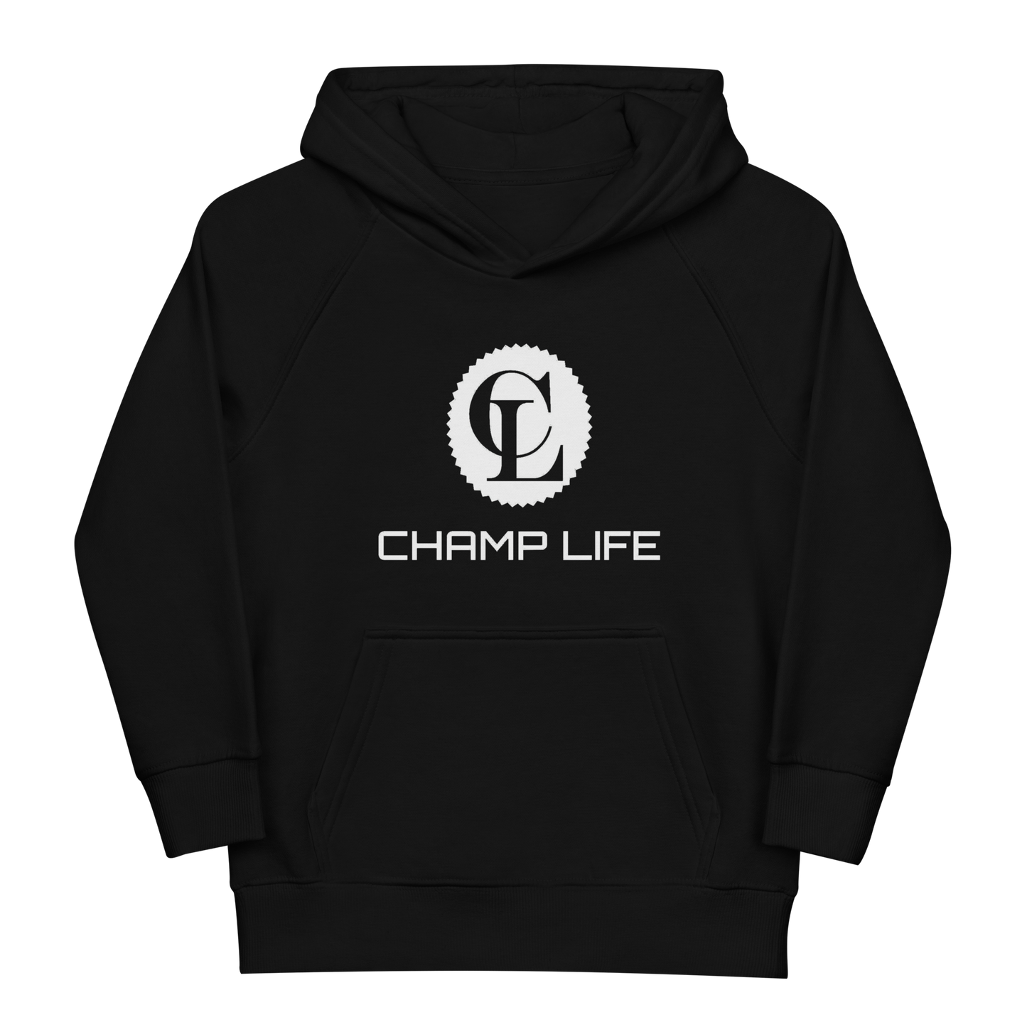 ChampLife Kids Hoodie (White Logo)