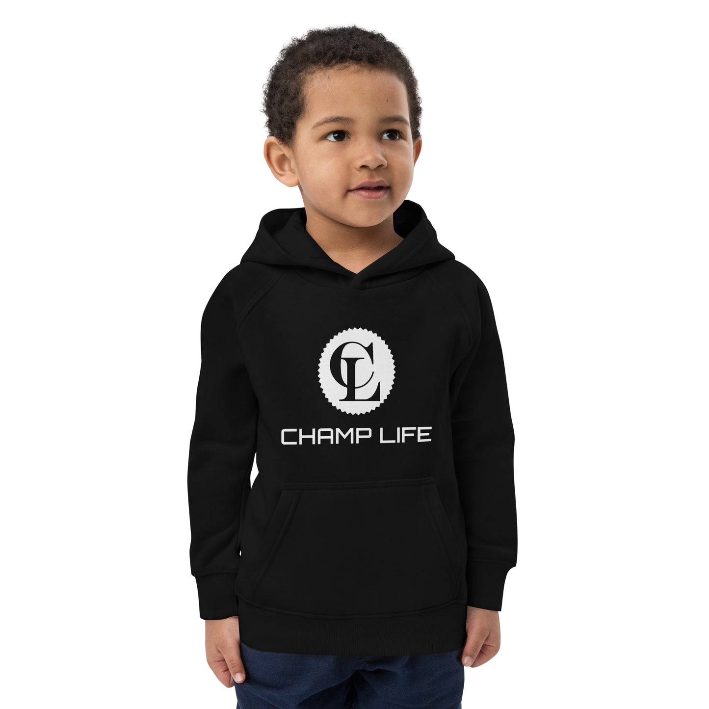 ChampLife Kids Hoodie (White Logo)