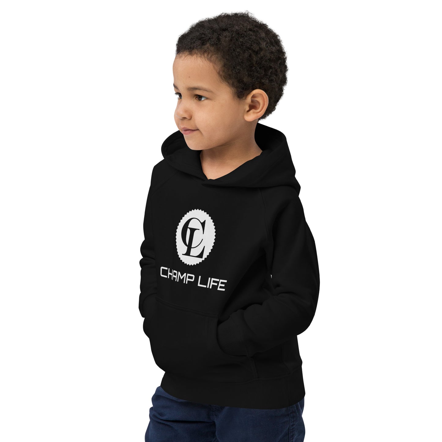 ChampLife Kids Hoodie (White Logo)
