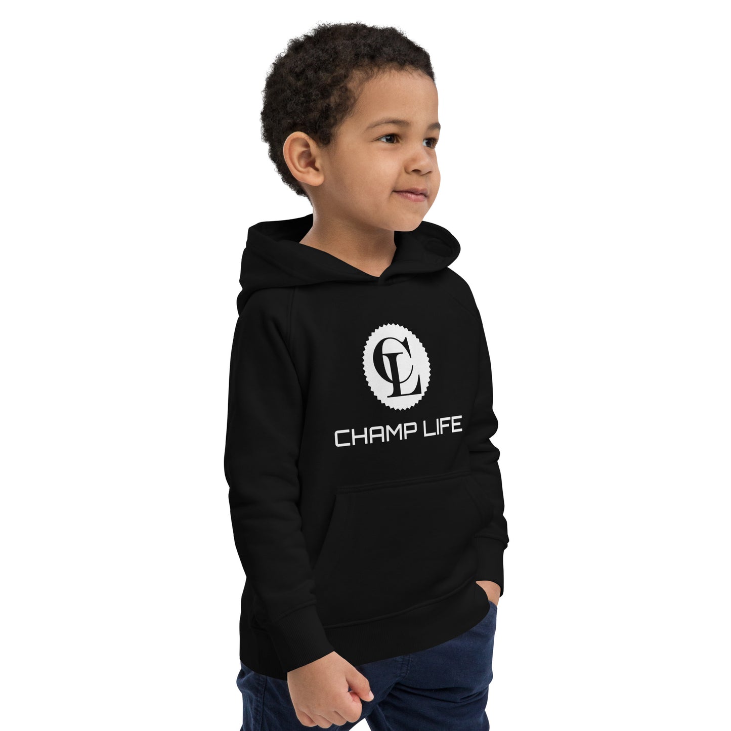 ChampLife Kids Hoodie (White Logo)