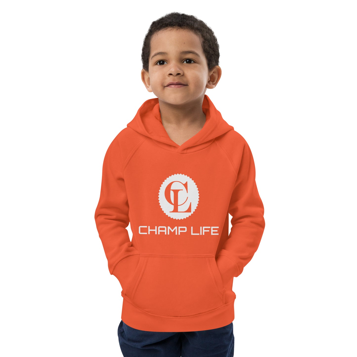 ChampLife Kids Hoodie (White Logo)