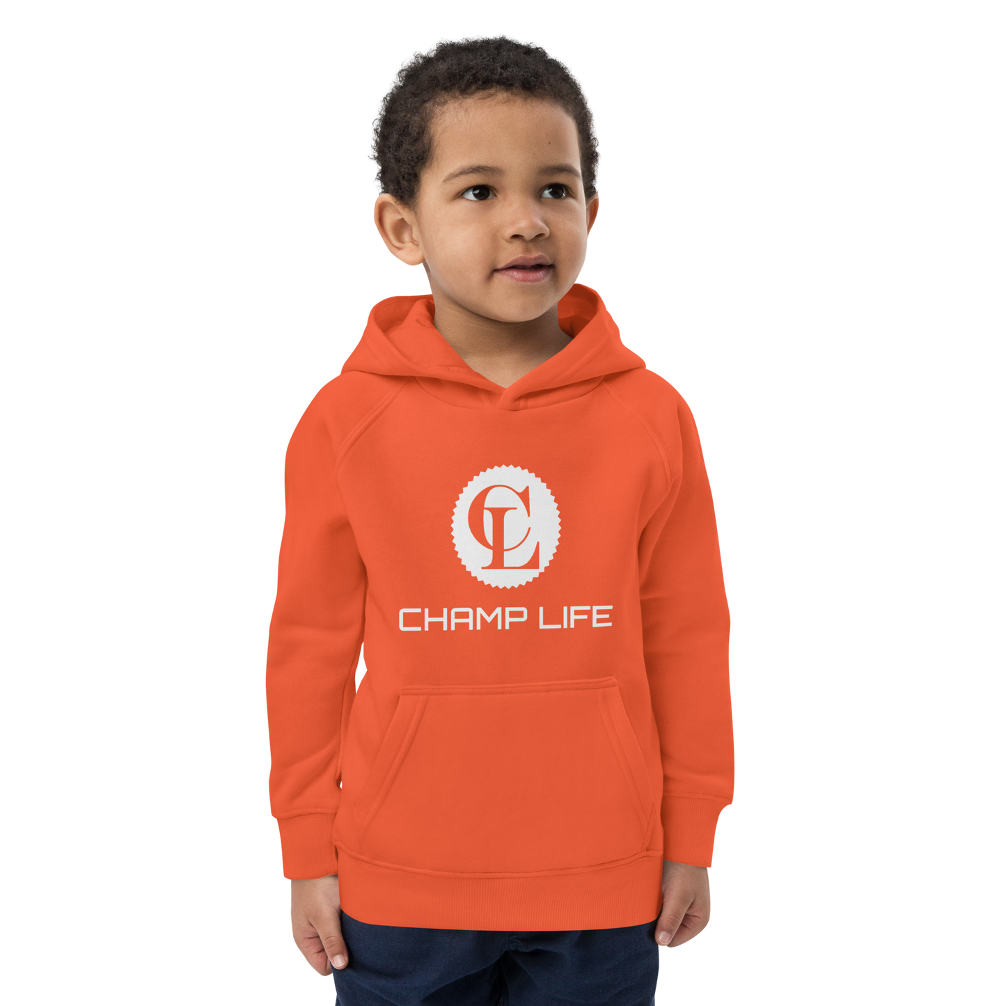 ChampLife Kids Hoodie (White Logo)