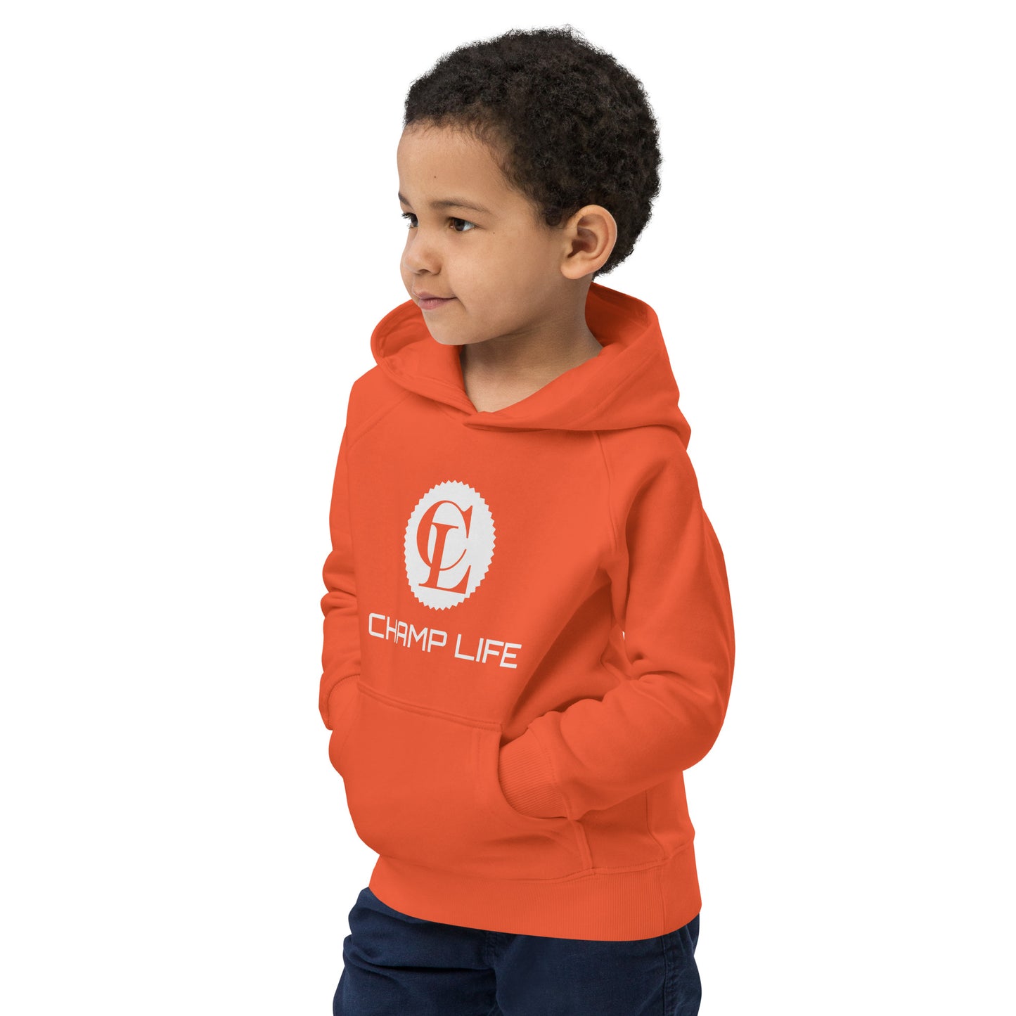 ChampLife Kids Hoodie (White Logo)