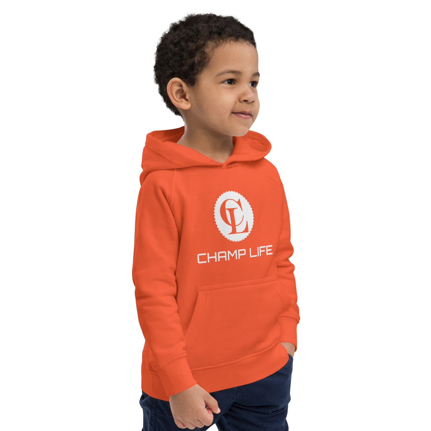 ChampLife Kids Hoodie (White Logo)