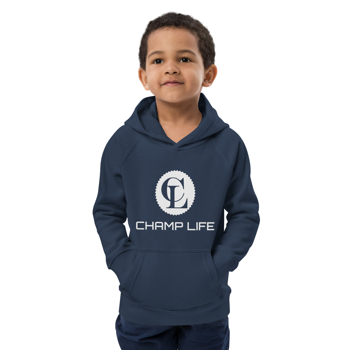 ChampLife Kids Hoodie (White Logo)