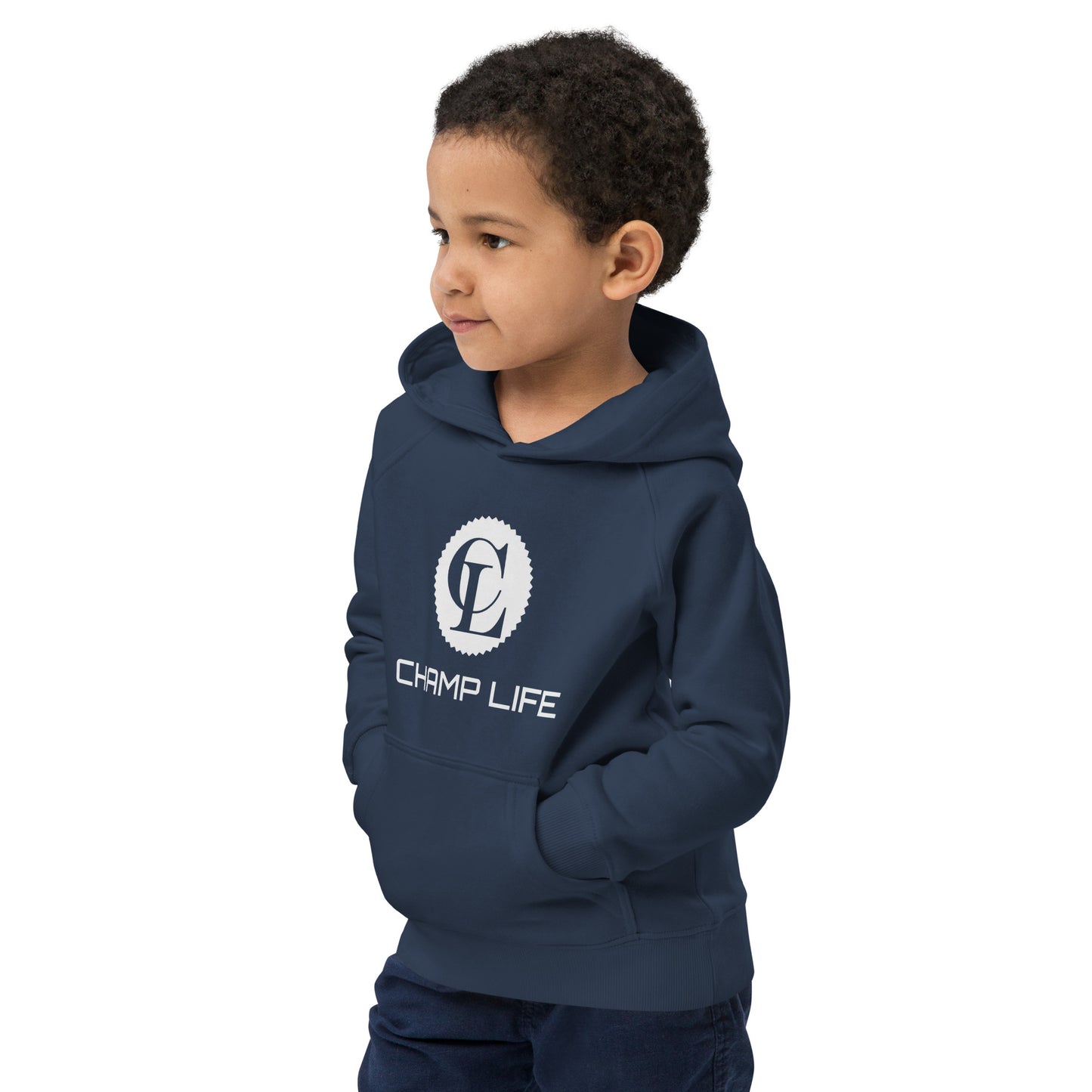 ChampLife Kids Hoodie (White Logo)