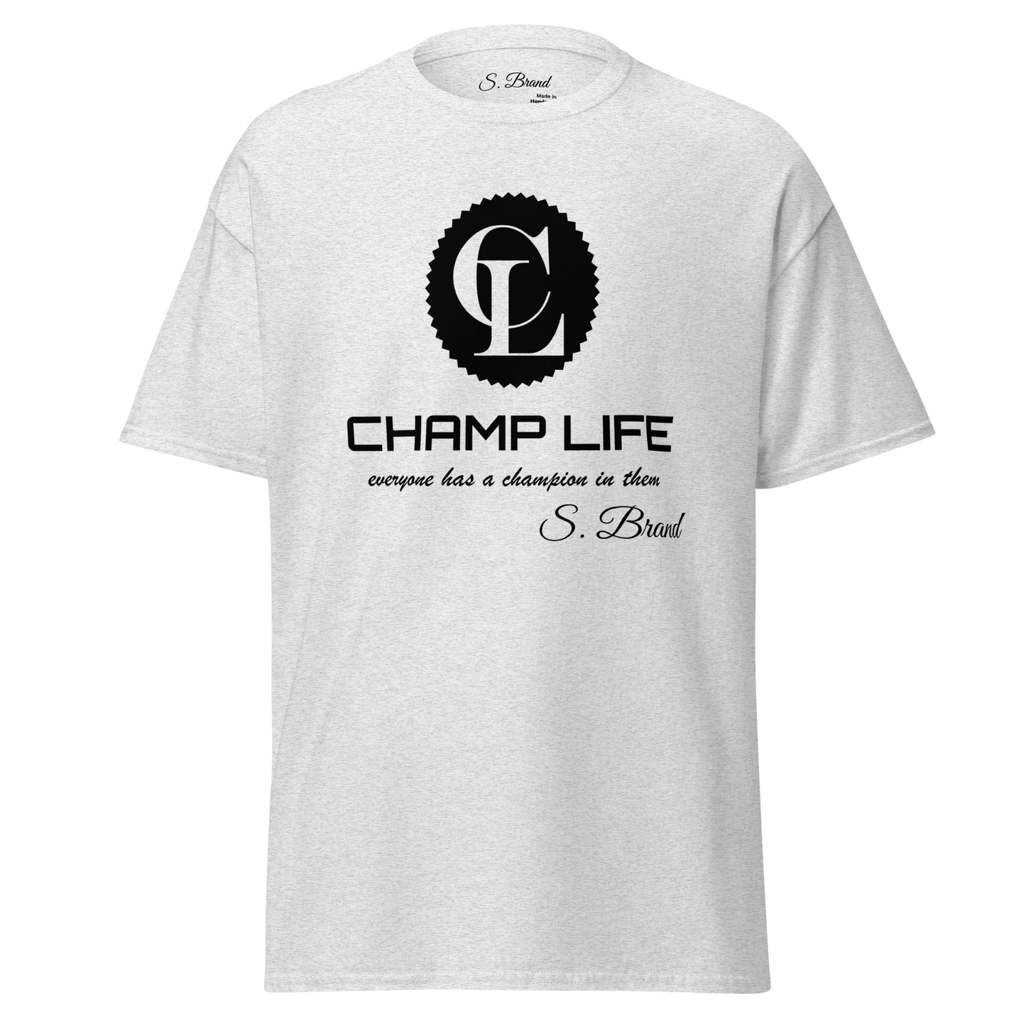 ChampLife Classic Tee (Black Logo)