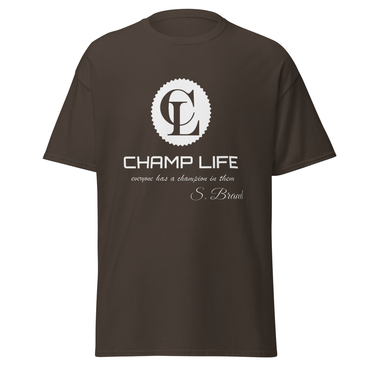 Champ Life Classic Tee (White Logo)