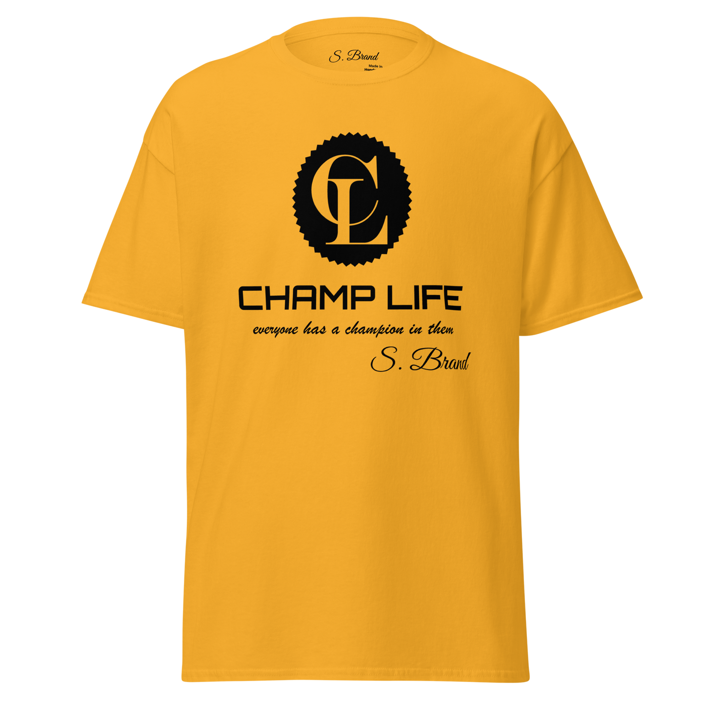 ChampLife Classic Tee (Black Logo)