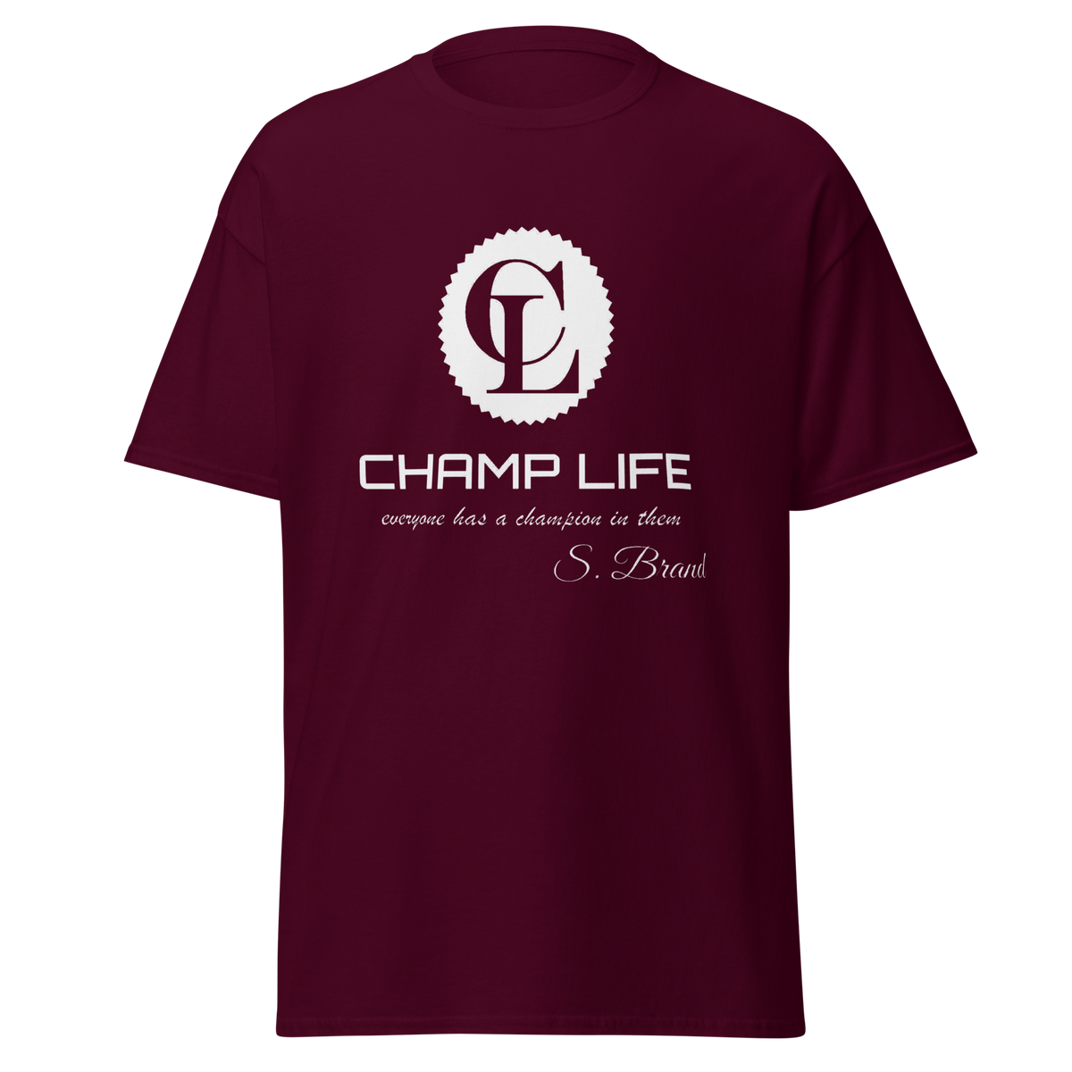 Champ Life Reed Champ Life Classic Tee (White Logo) – The Champlife Brand