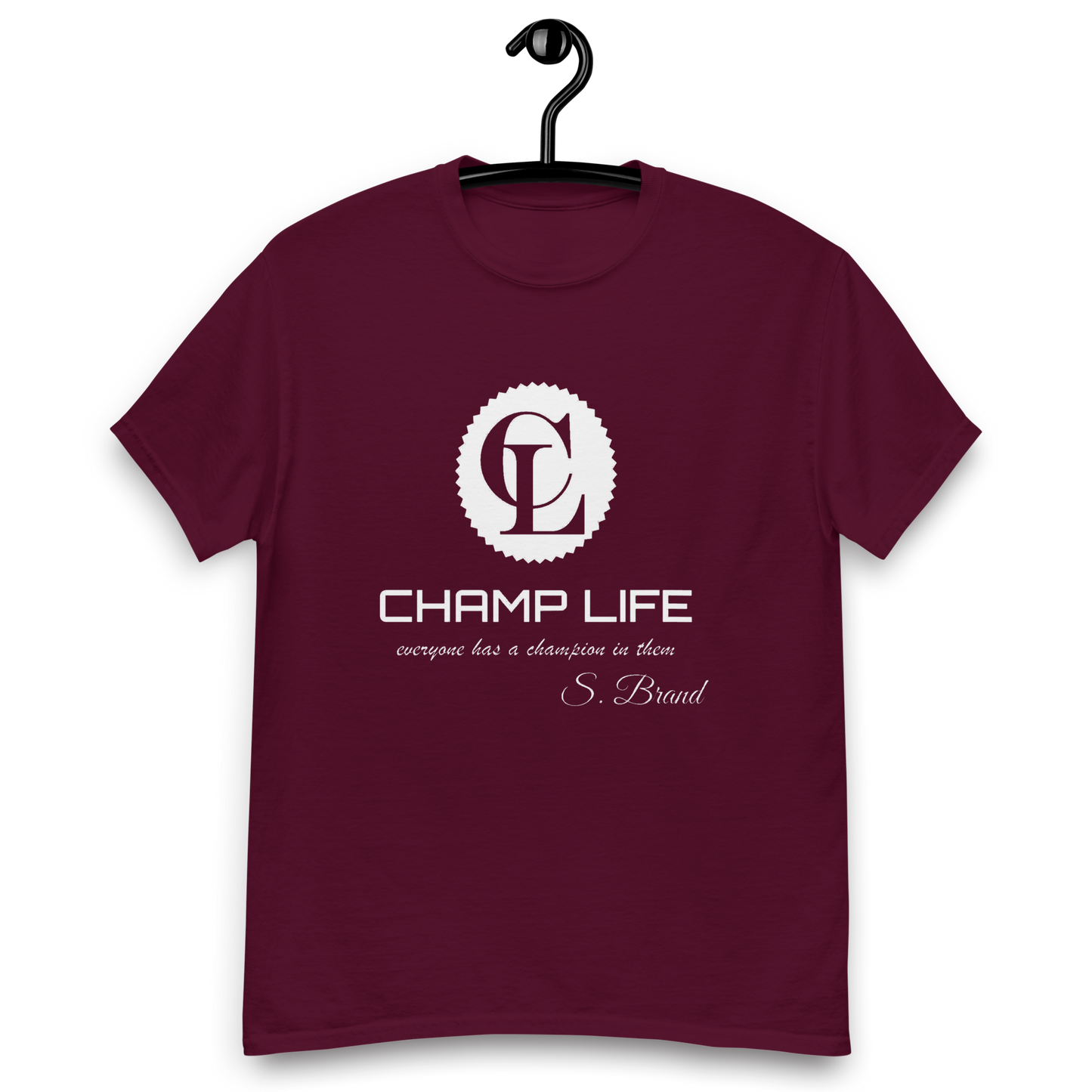 Champ Life Classic Tee (White Logo)