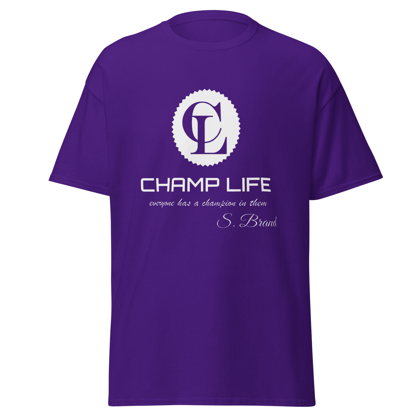 Champ Life Classic Tee (White Logo)