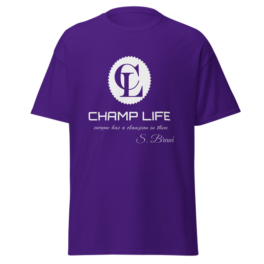 Champ Life Classic Tee (White Logo)