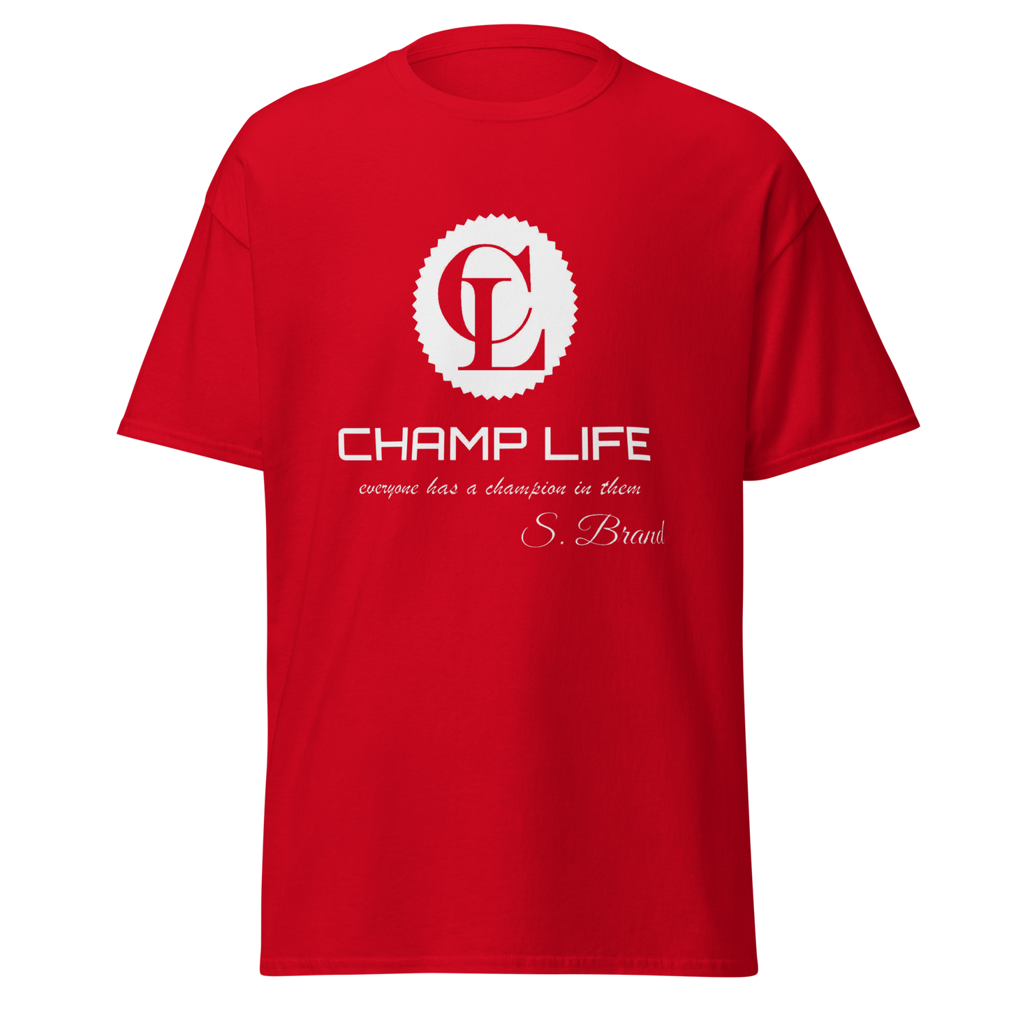 Champ Life Classic Tee (White Logo)