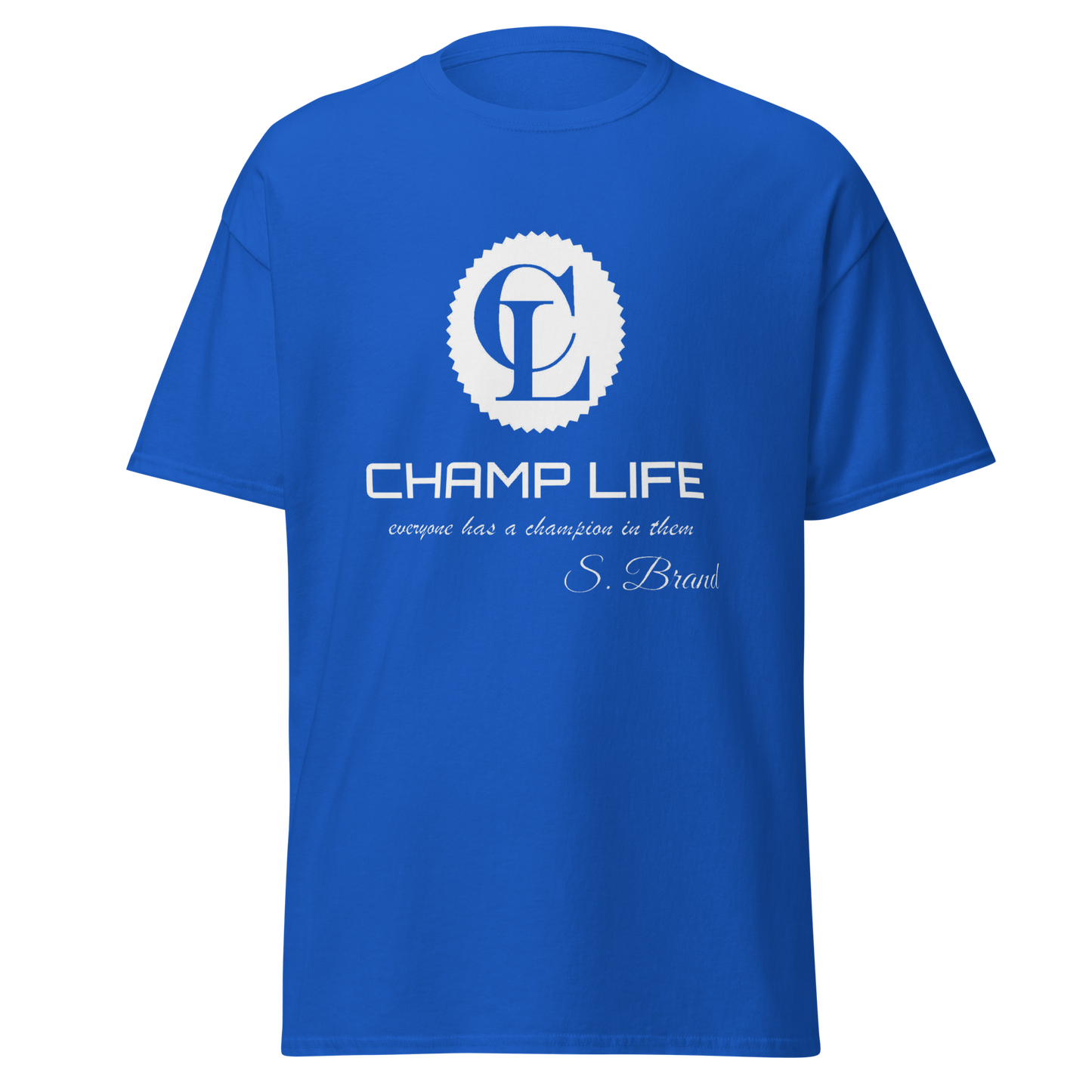 Champ Life Classic Tee (White Logo)