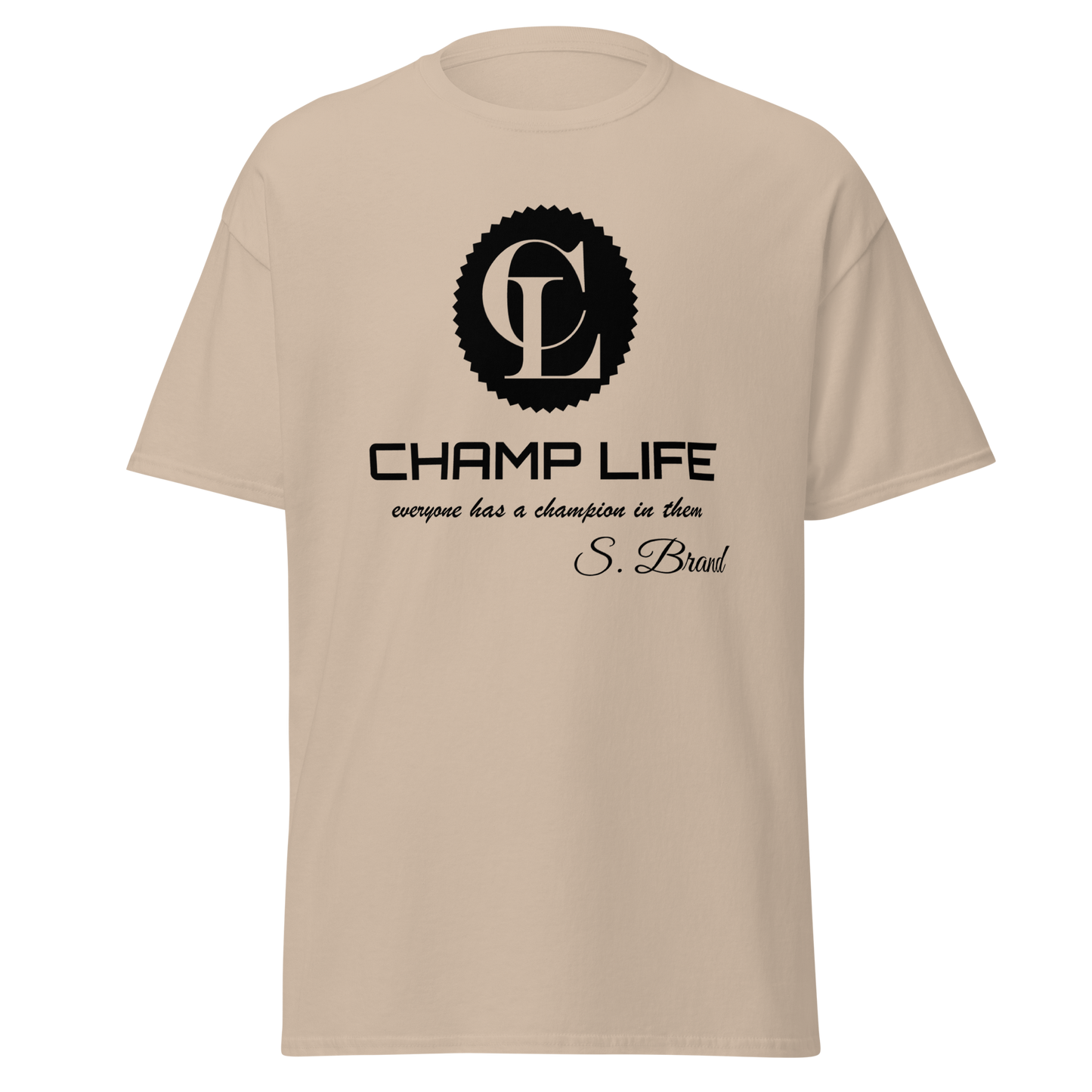 ChampLife Classic Tee (Black Logo)