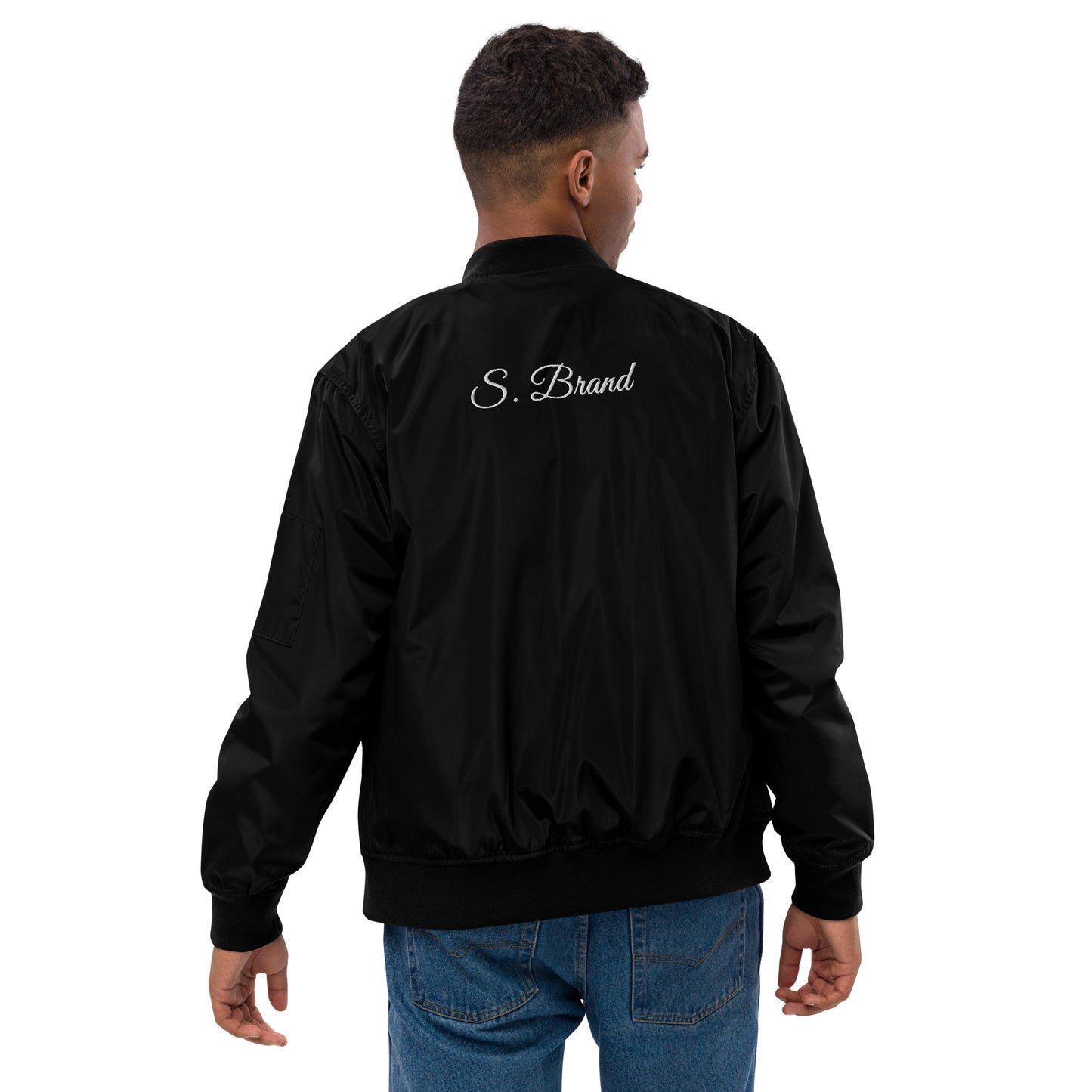 ChampLife Premium Bomber Jacket (White Logo)