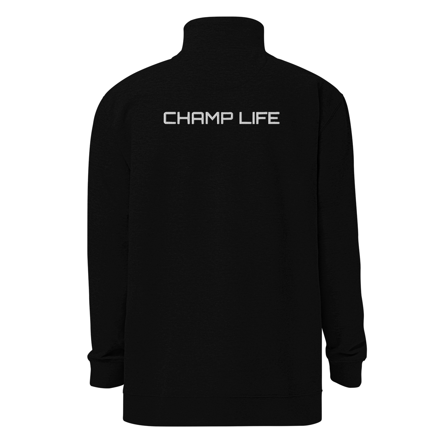 ChampLife Fleece Pullover (Embroidered, White Logo)