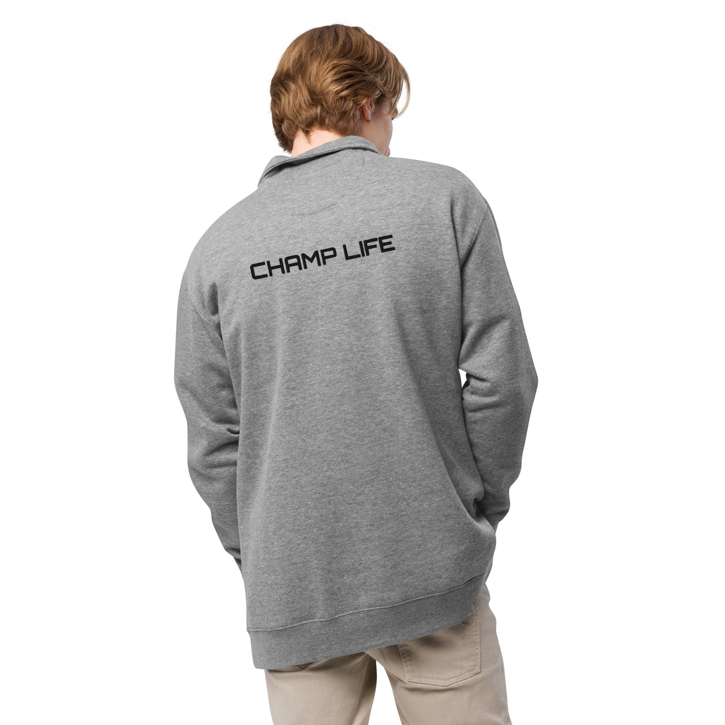 ChampLife Fleece Pullover (Black Logo)