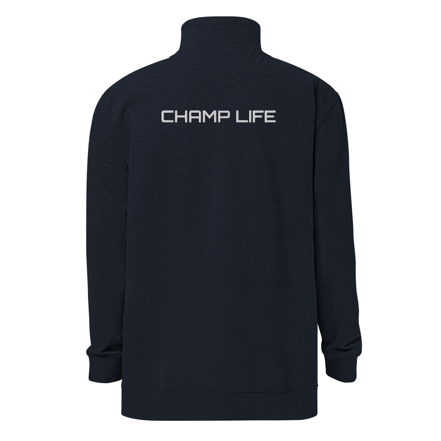 ChampLife Fleece Pullover (Embroidered, White Logo)