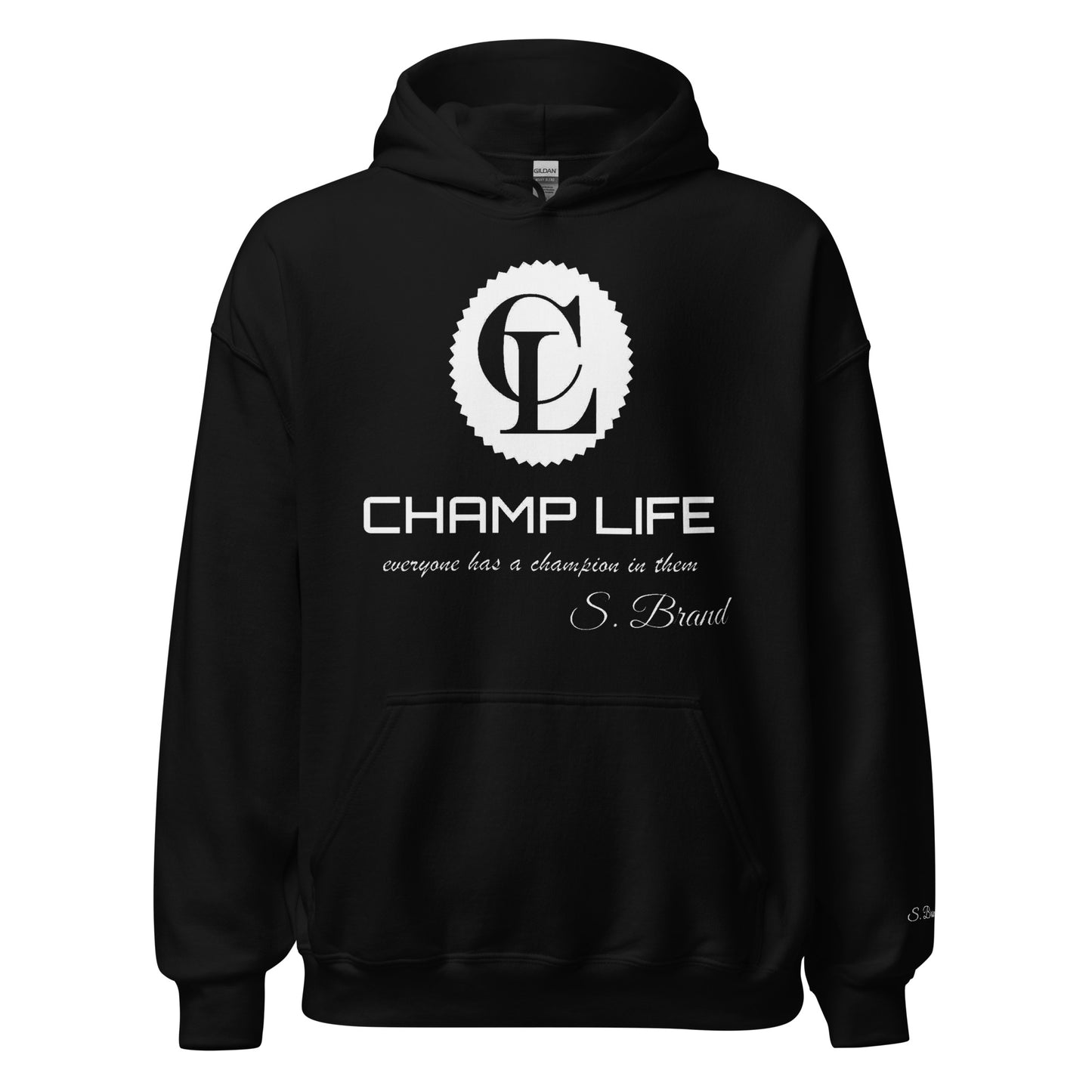 ChampLife Basic Hoodie (White Logo)