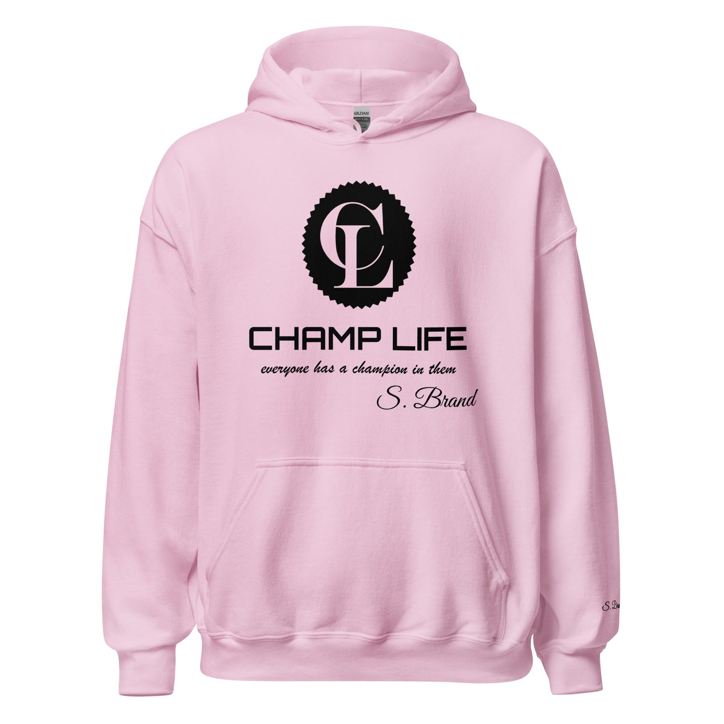 ChampLife Basic Hoodie (Black Logo)