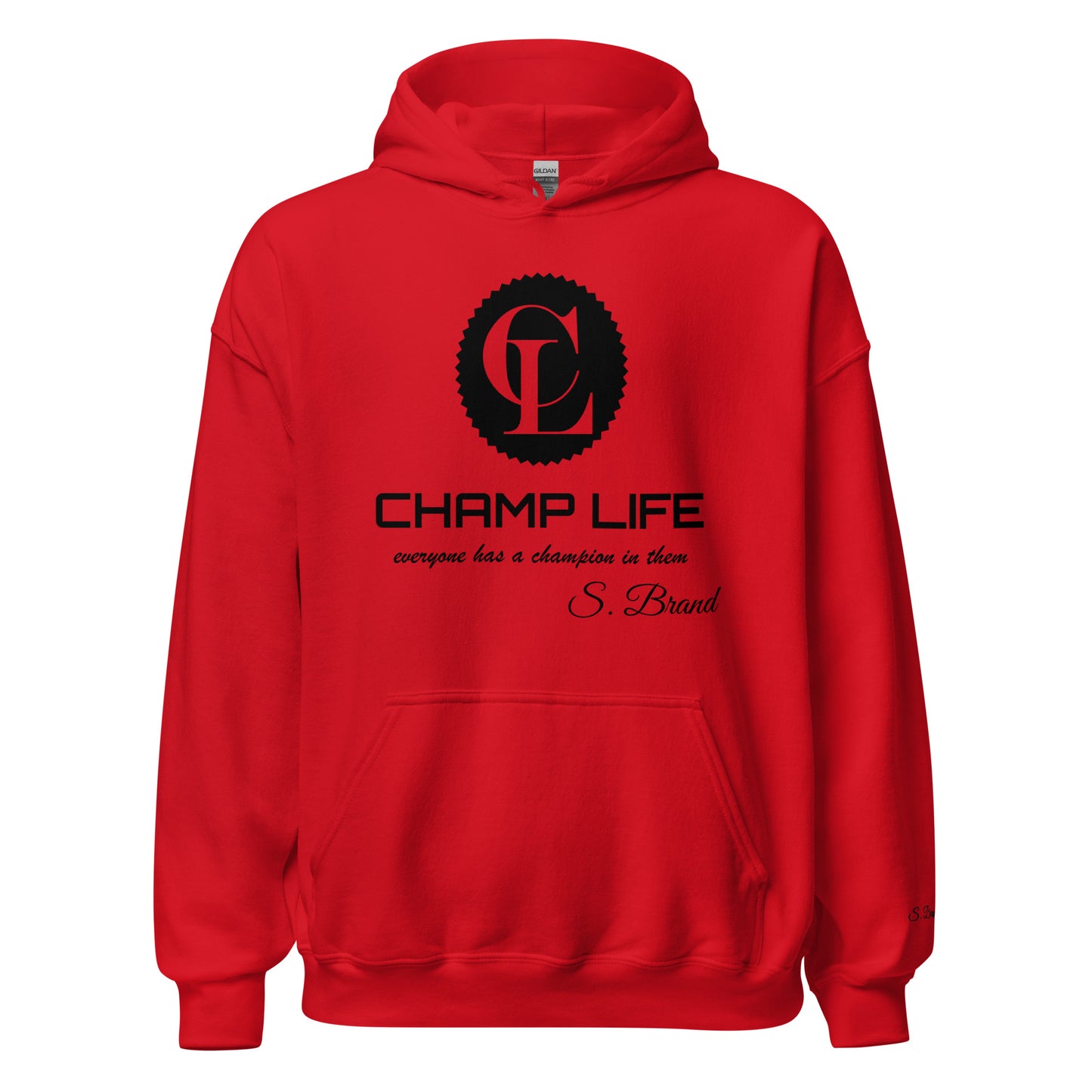 ChampLife Basic Hoodie (Black Logo)