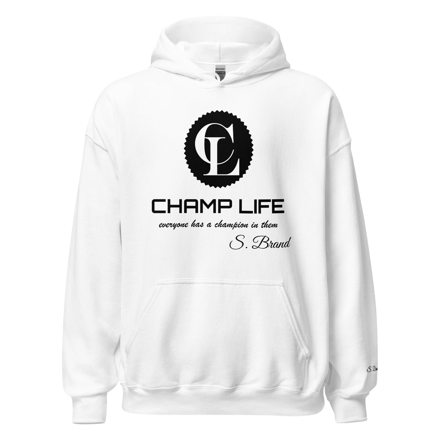 ChampLife Basic Hoodie (Black Logo)