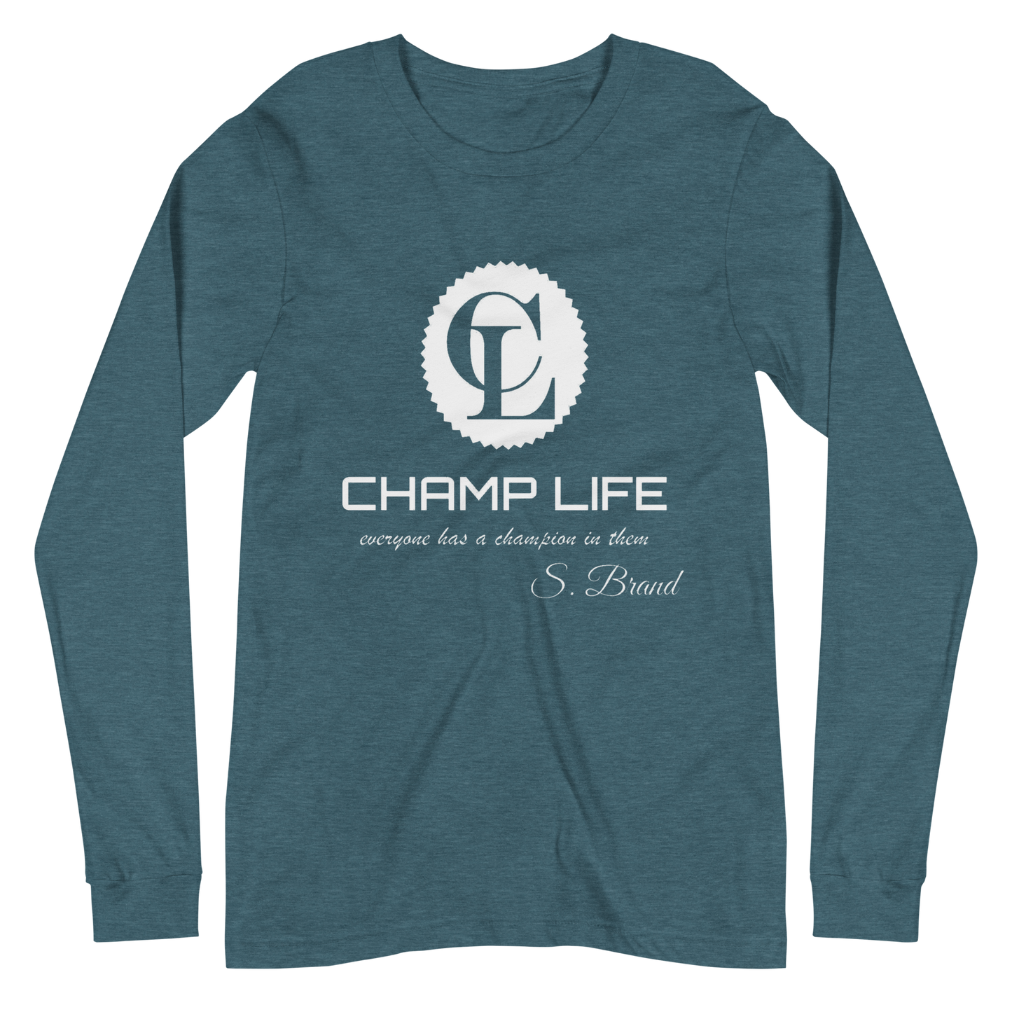 ChampLife Long Sleeve Tee (White Logo)