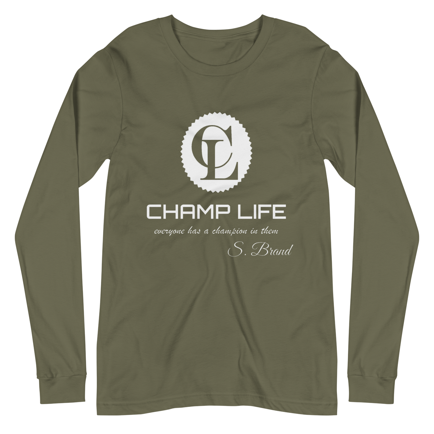 ChampLife Long Sleeve Tee (White Logo)