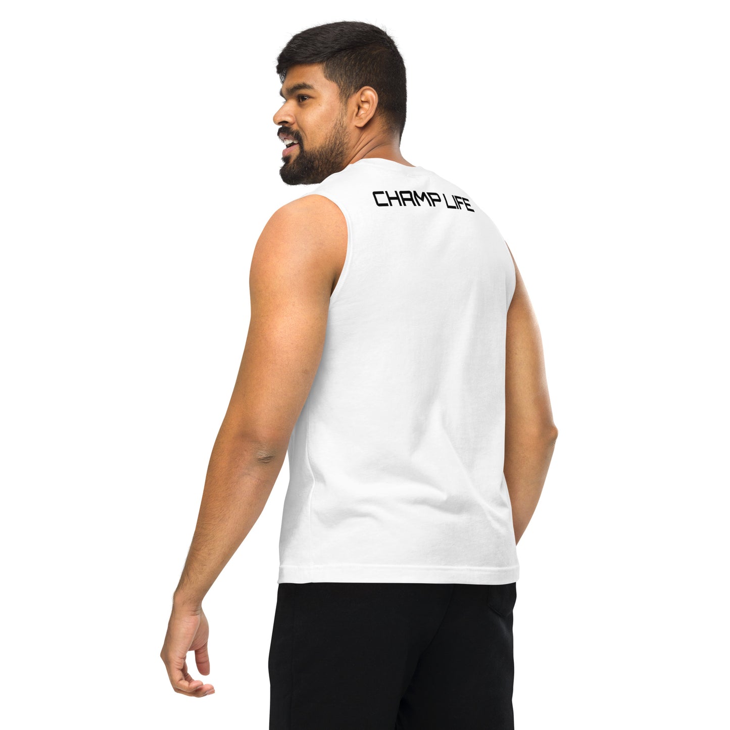 ChampLife Muscle Shirt (Black Logo)