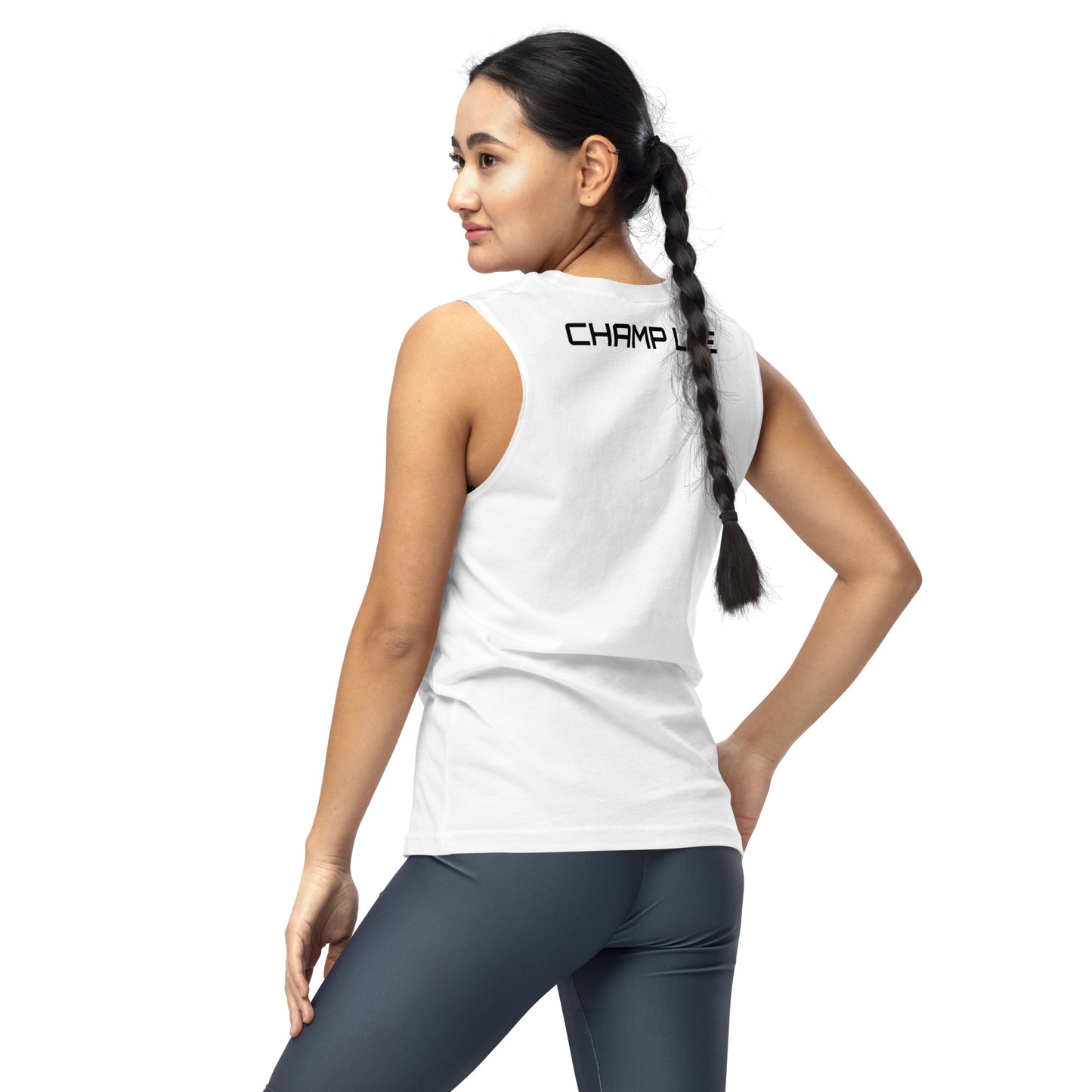 ChampLife Muscle Shirt (Black Logo)