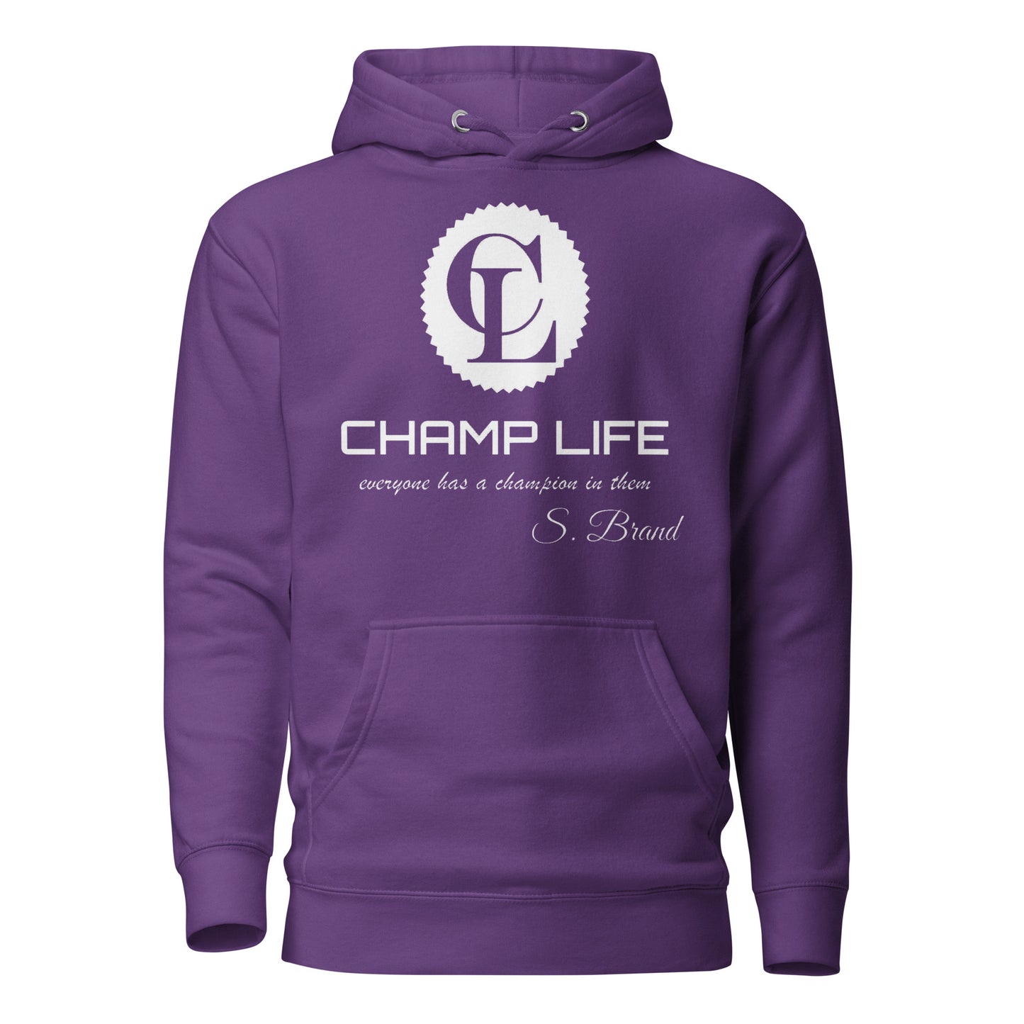 ChampLife Premium Hoodie (White Logo)